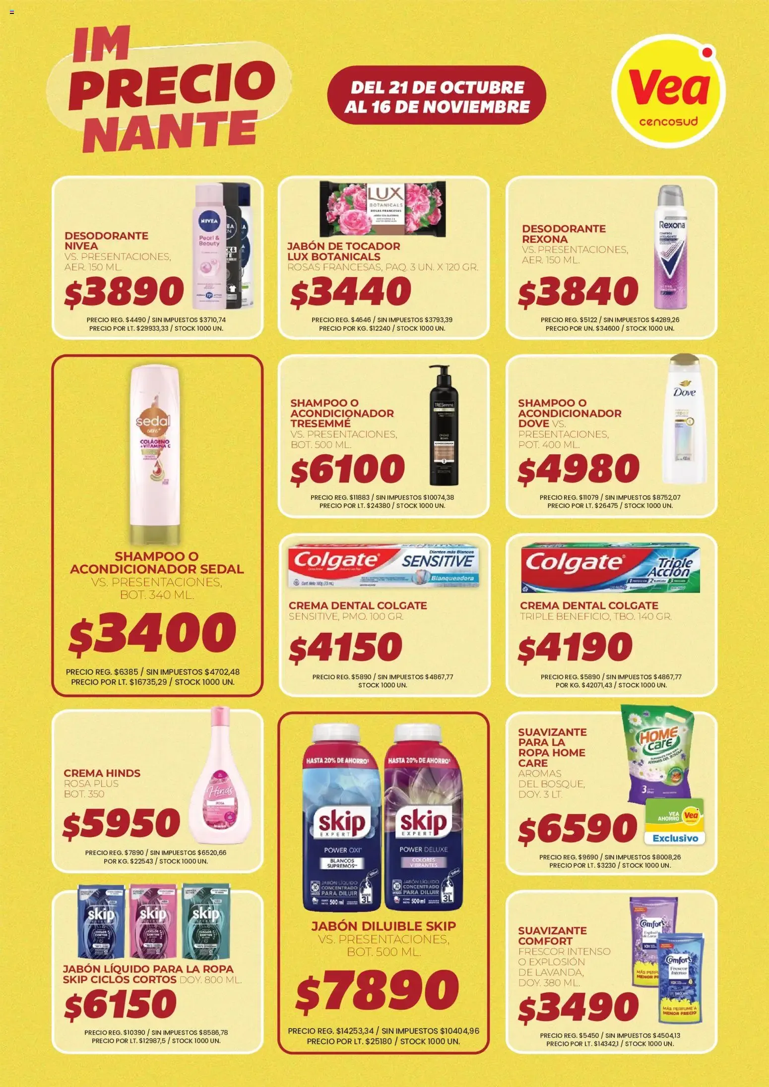 Ofertas de Vea - ImPRECIOnante | BsAs, NEA y Chubut del 21/10/2026 - 16/11/2026 21 de octubre al 16 de noviembre 2026 - Página 12 del catálogo