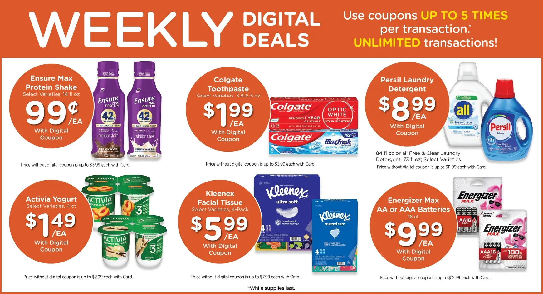 Weekly ad QFC Pacific Northwest: Ofertas Semanales Digitales from August 5 to August 11 2026 - Page 4