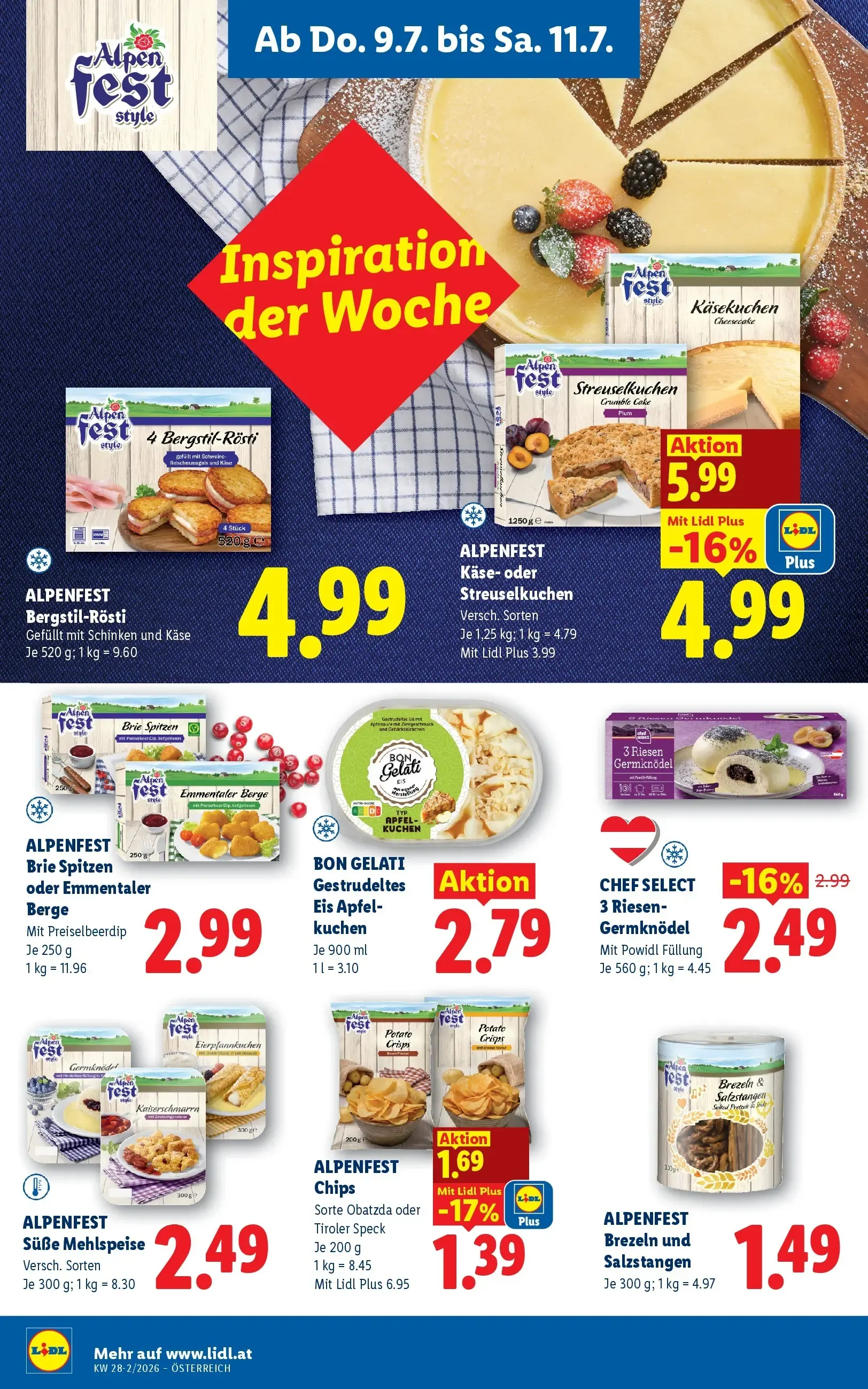 Lidl - Aktion ab 09.07. von 9. Juli bis 11. Juli 2026 - Flugblätt seite 16