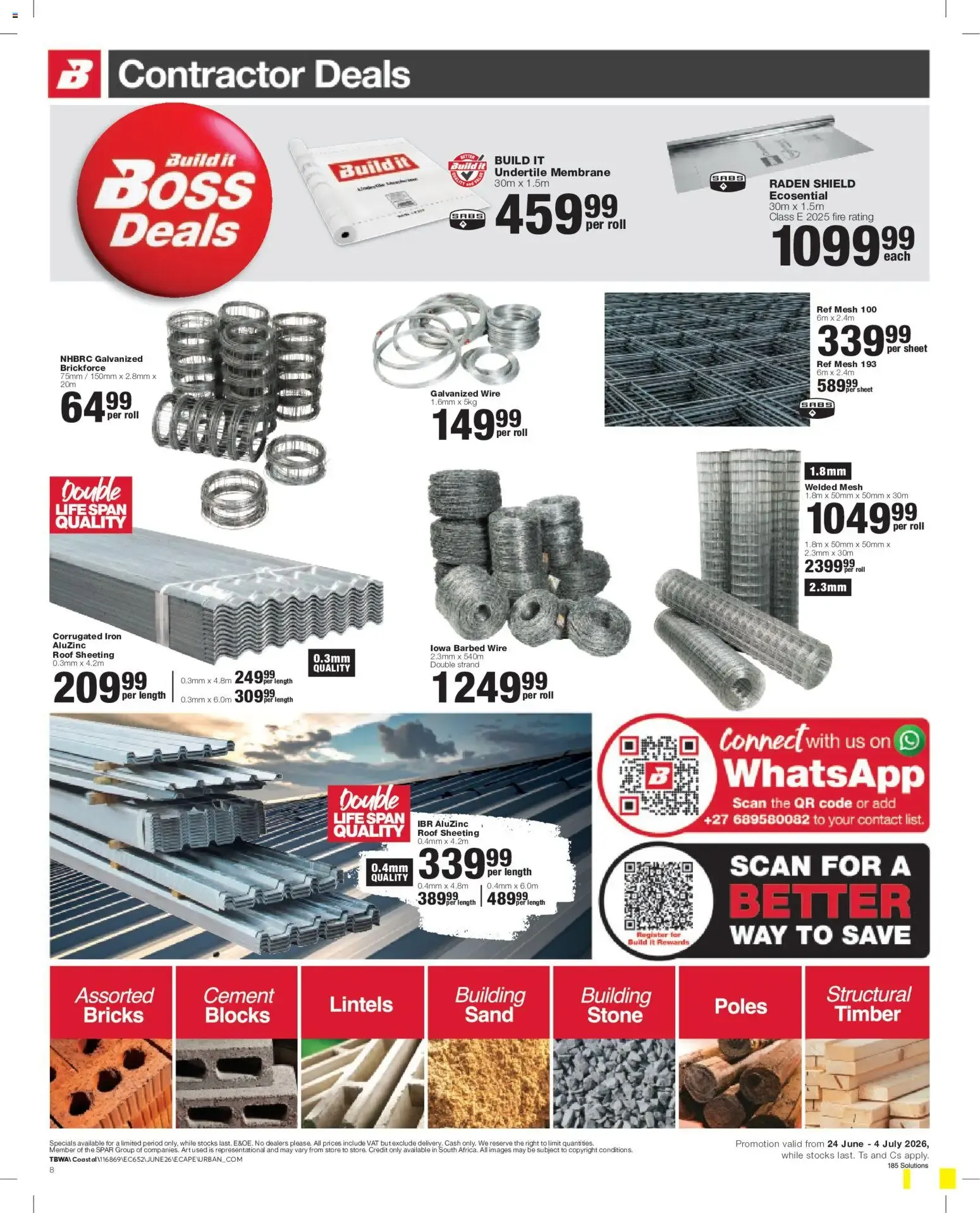 Build It Eastern Cape - Specials (24/06/2026 - 04/07/2026) Online from 24 June to 4 July 2026 - Catalogue Page 8