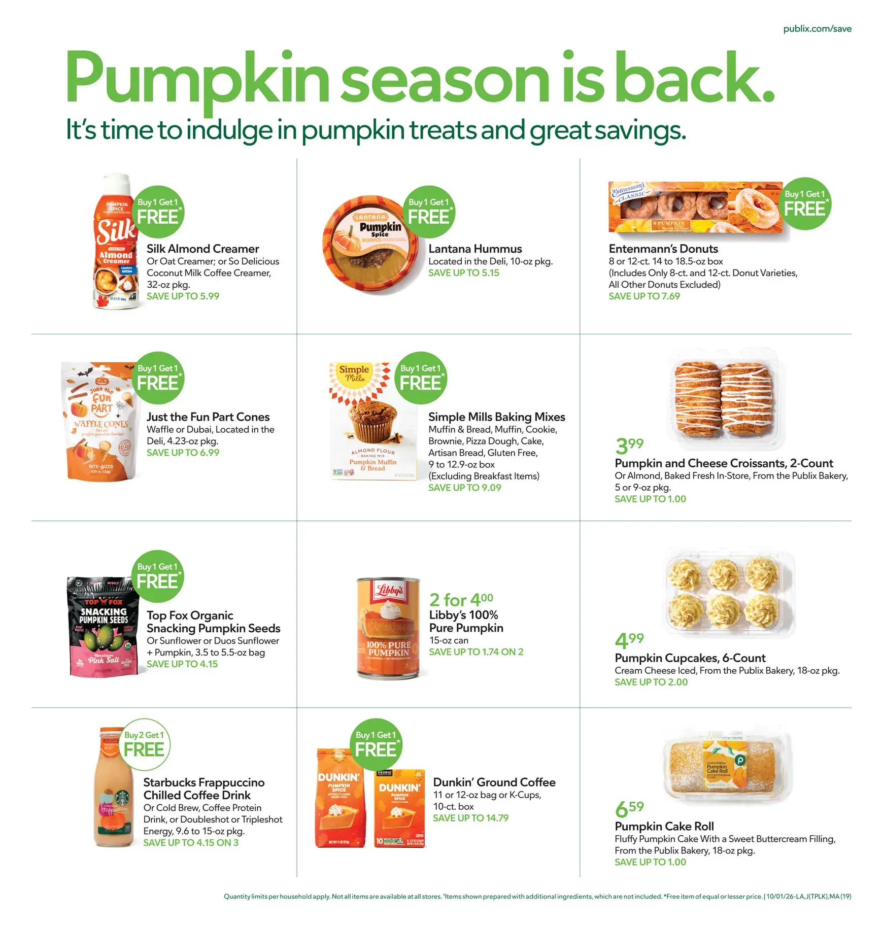 Weekly ad Publix: Saving made simple from October 1 to October 7 2026 - Page 19