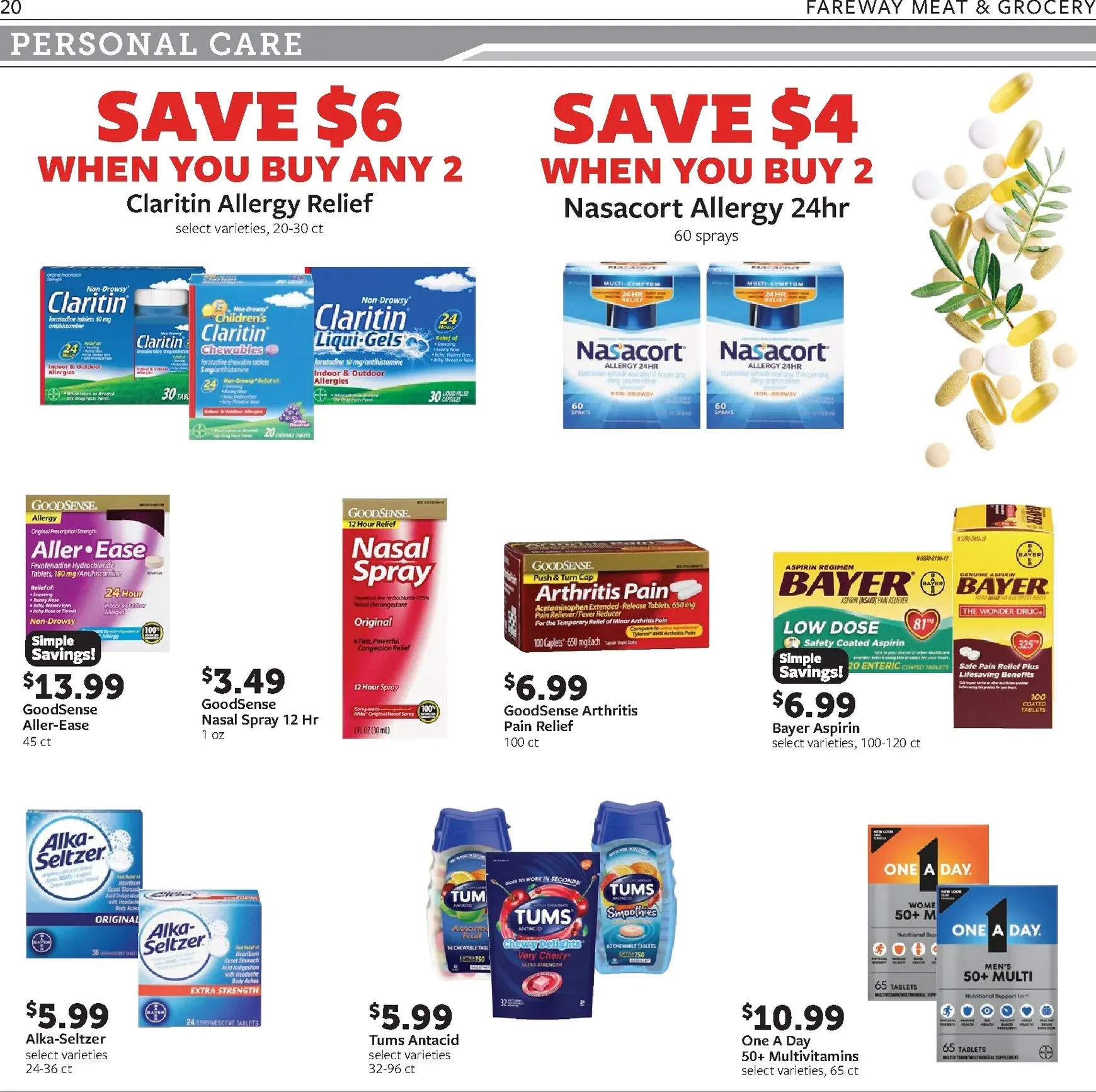 Weekly ad Current Fareway leaflet valid from Monday 07/06/2026 to Saturday 07/11/2026 from July 6 to July 11 2026 - Page 20