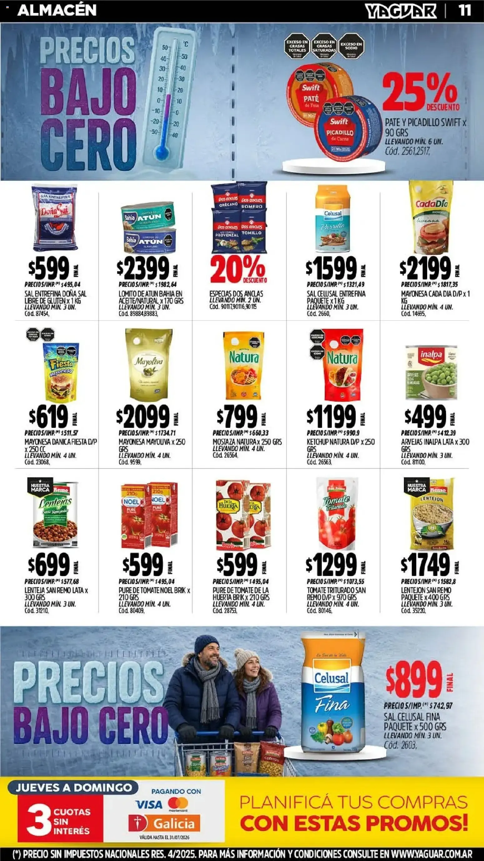 Ofertas de Precios Bajo Cero 20 de julio al 25 de julio 2026 - Página 11 del catálogo