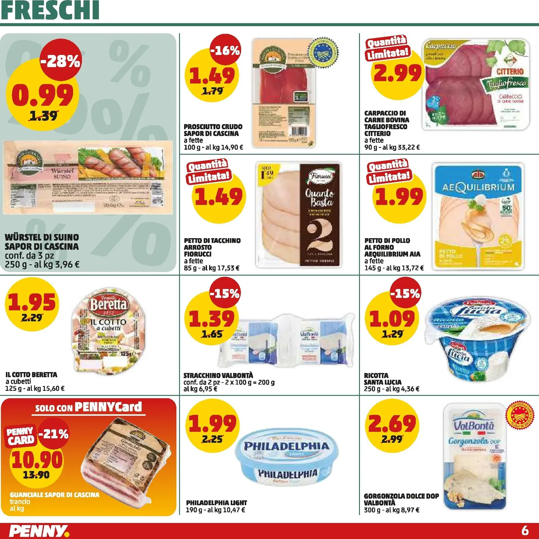 Volantino futuro PENNY valido dal giovedì 18/06/2026 al domenica 28/06/2026 da 18 giugno a 28 giugno di 2026 - Pagina del volantino 6