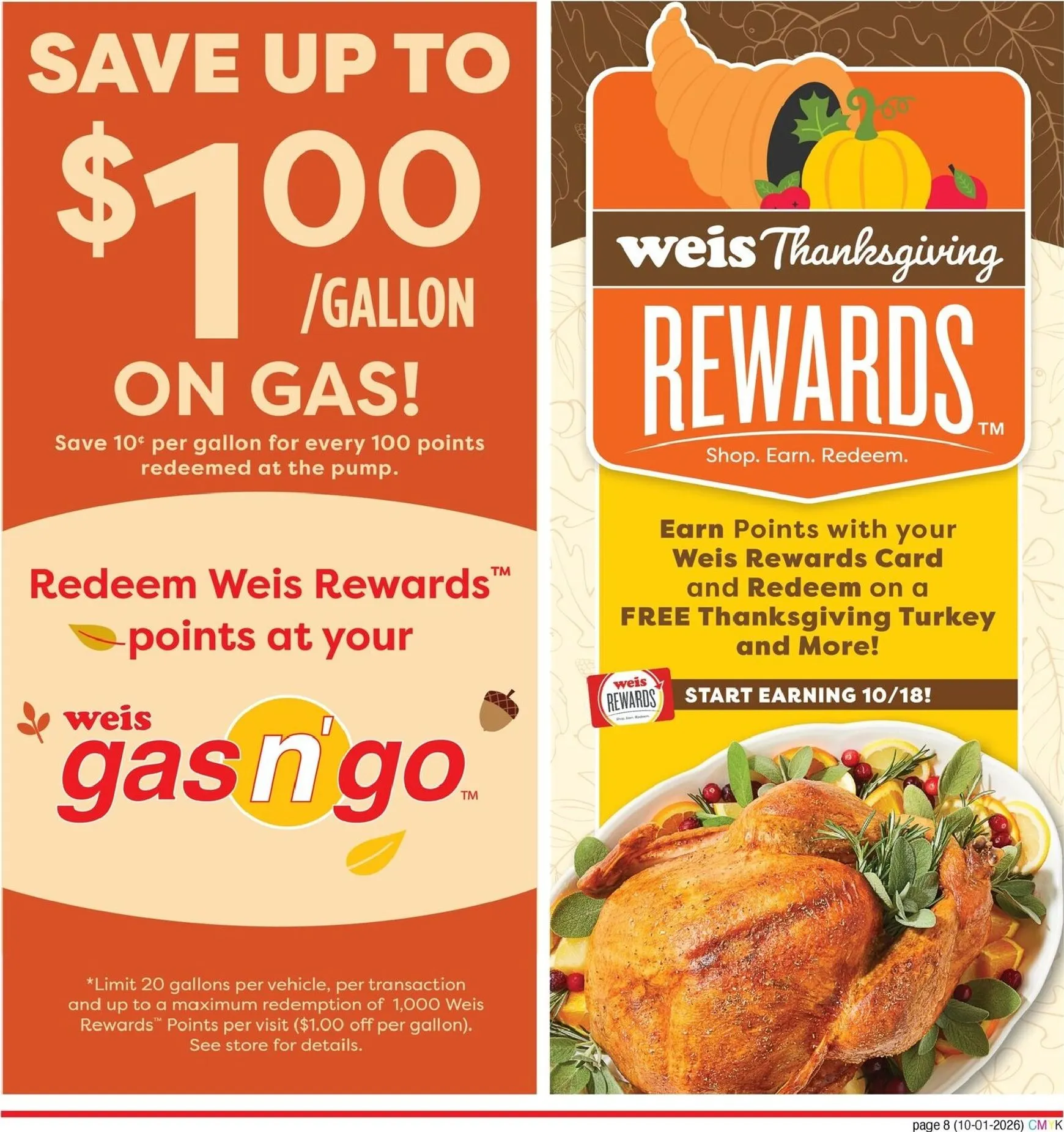 Weekly ad Current Weis Markets - Extended Savings leaflet valid from Thursday 10/01/2026 to Wednesday 10/28/2026 from October 1 to October 28 2026 - Page 9