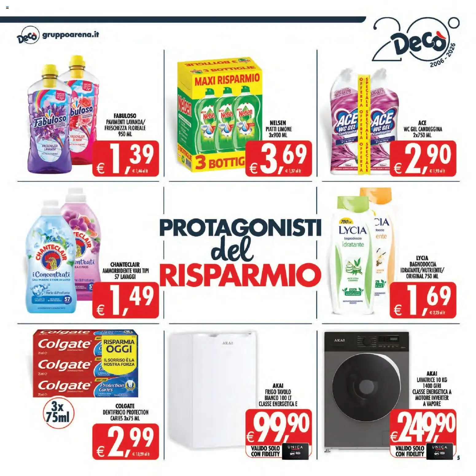 Protagonisti del Risparmio da 31 luglio a 10 agosto di 2026 - Pagina del volantino 5