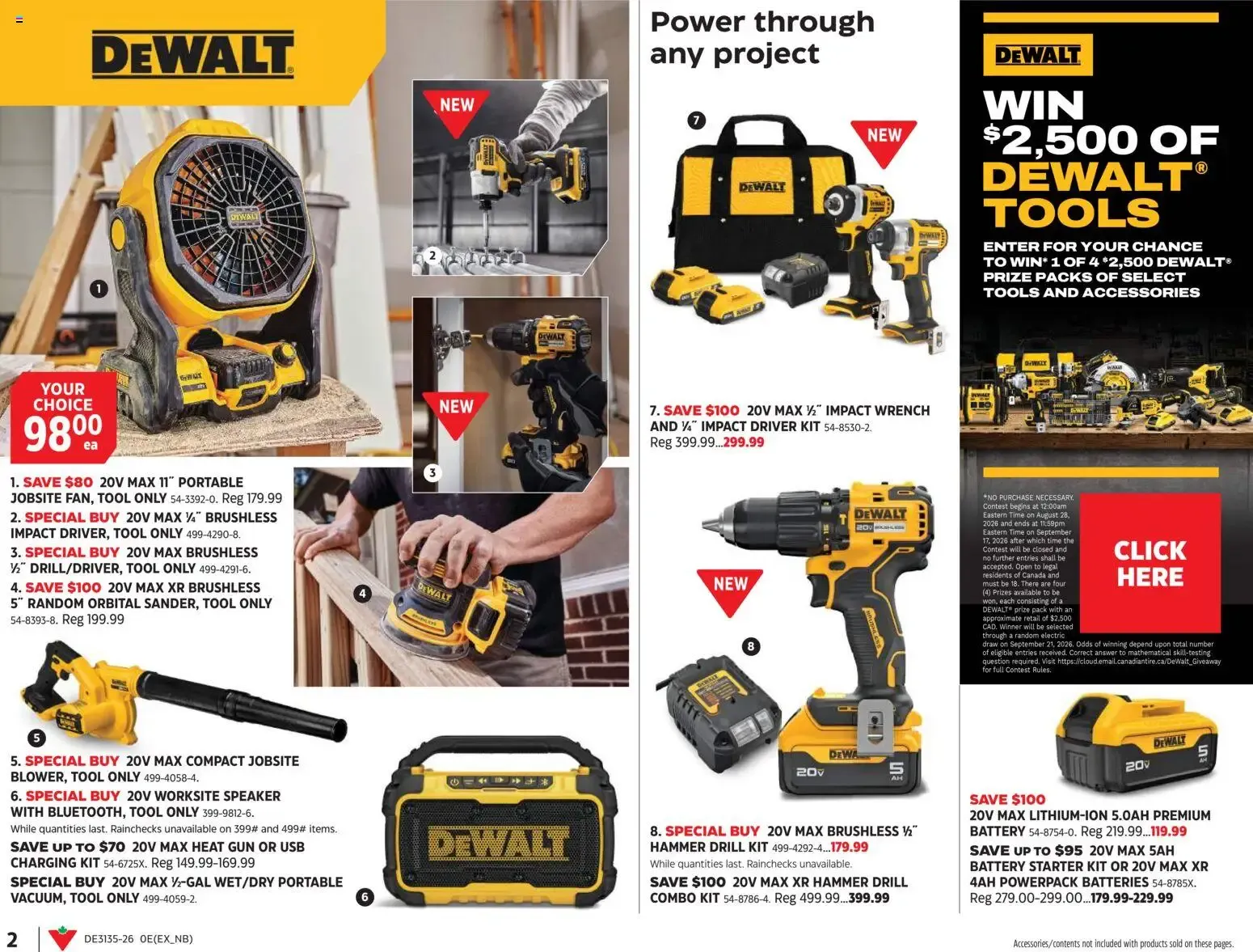 Canadian Tire flyer - The Ultimate Tool Guide from Aug 27, 2026 > weekly specials & deals from August 27 to September 16 2026 - flyer page 2