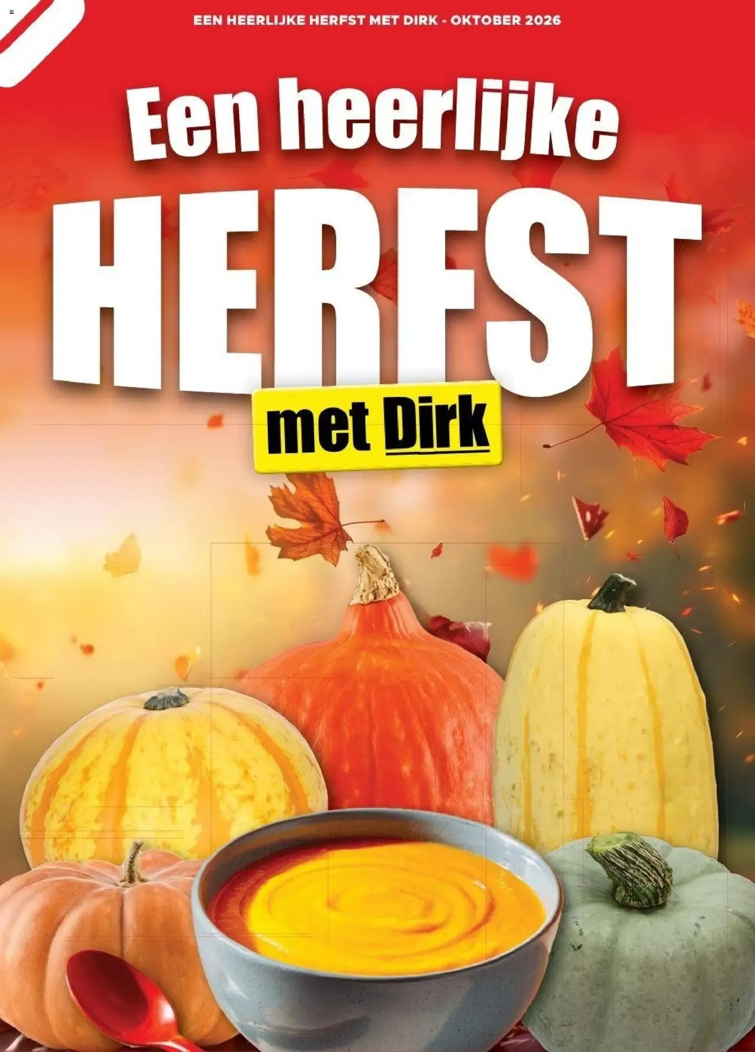 Een heerlijke HERFST met Dirk van 1 oktober tot 31 oktober 2026 - Folder pagina 1