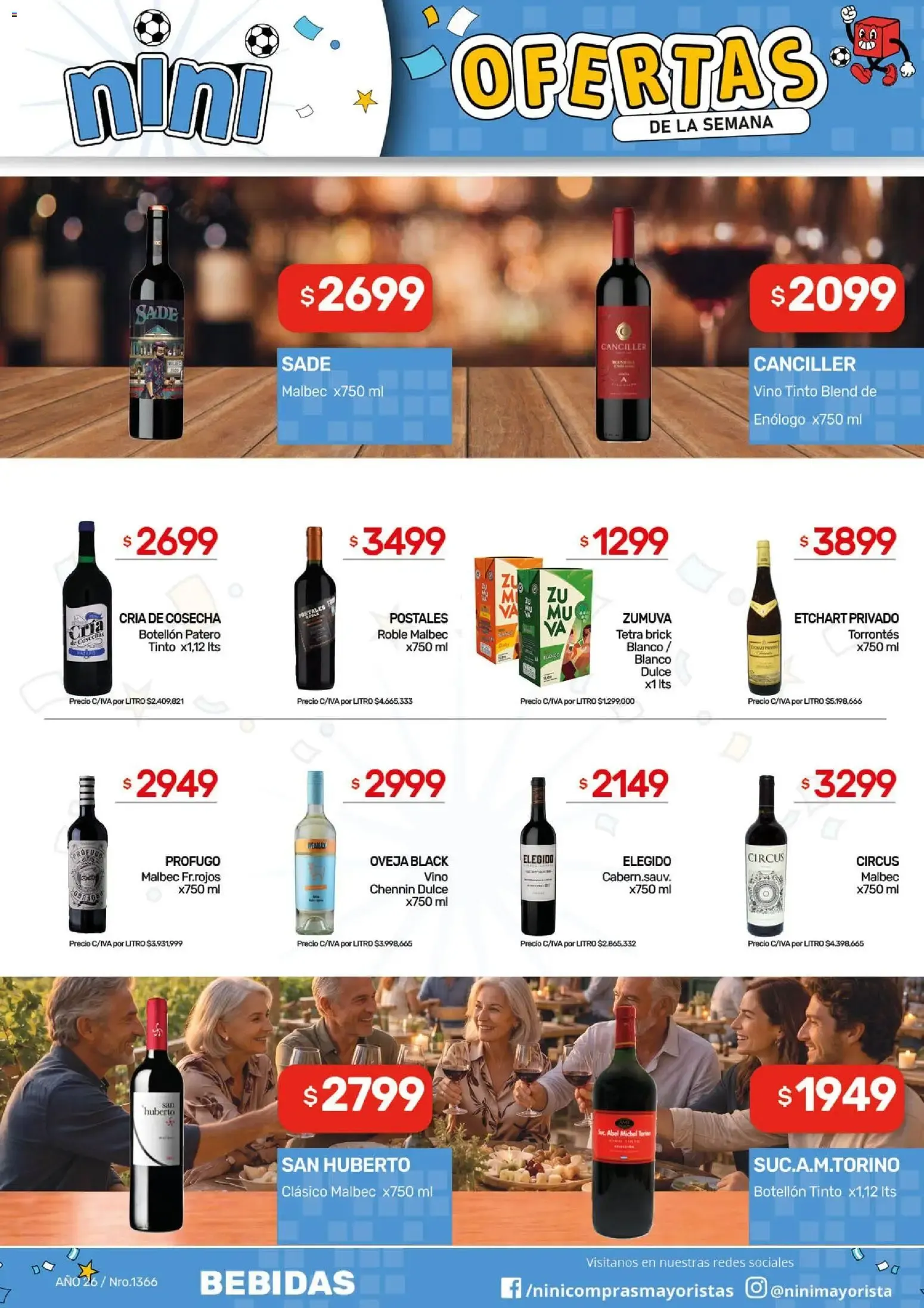 Ofertas de NINI Mayorista ofertas del 29/06/2026 - 05/07/2026 29 de junio al 5 de julio 2026 - Página 18 del catálogo