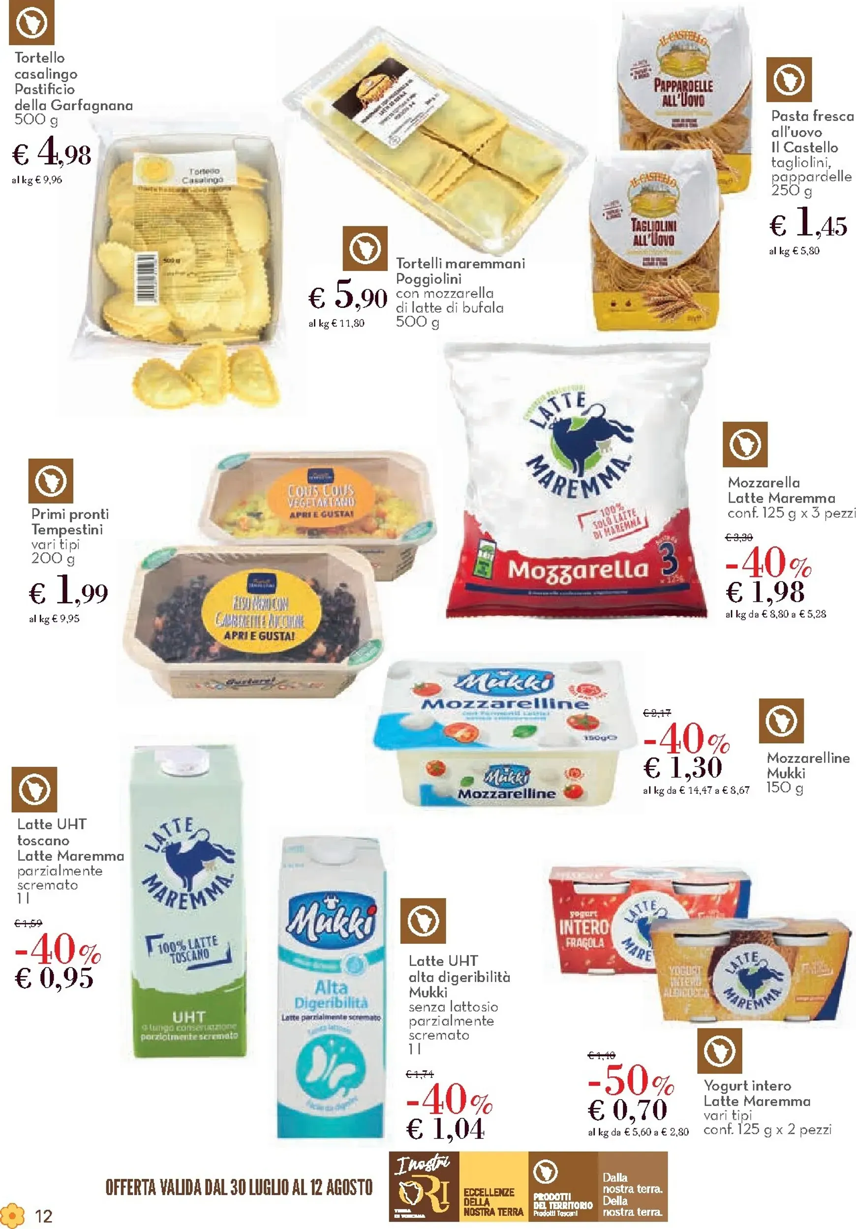 Conad Come Parli: La Toscana parola per parola da 30 luglio a 12 agosto di 2026 - Pagina del volantino 12