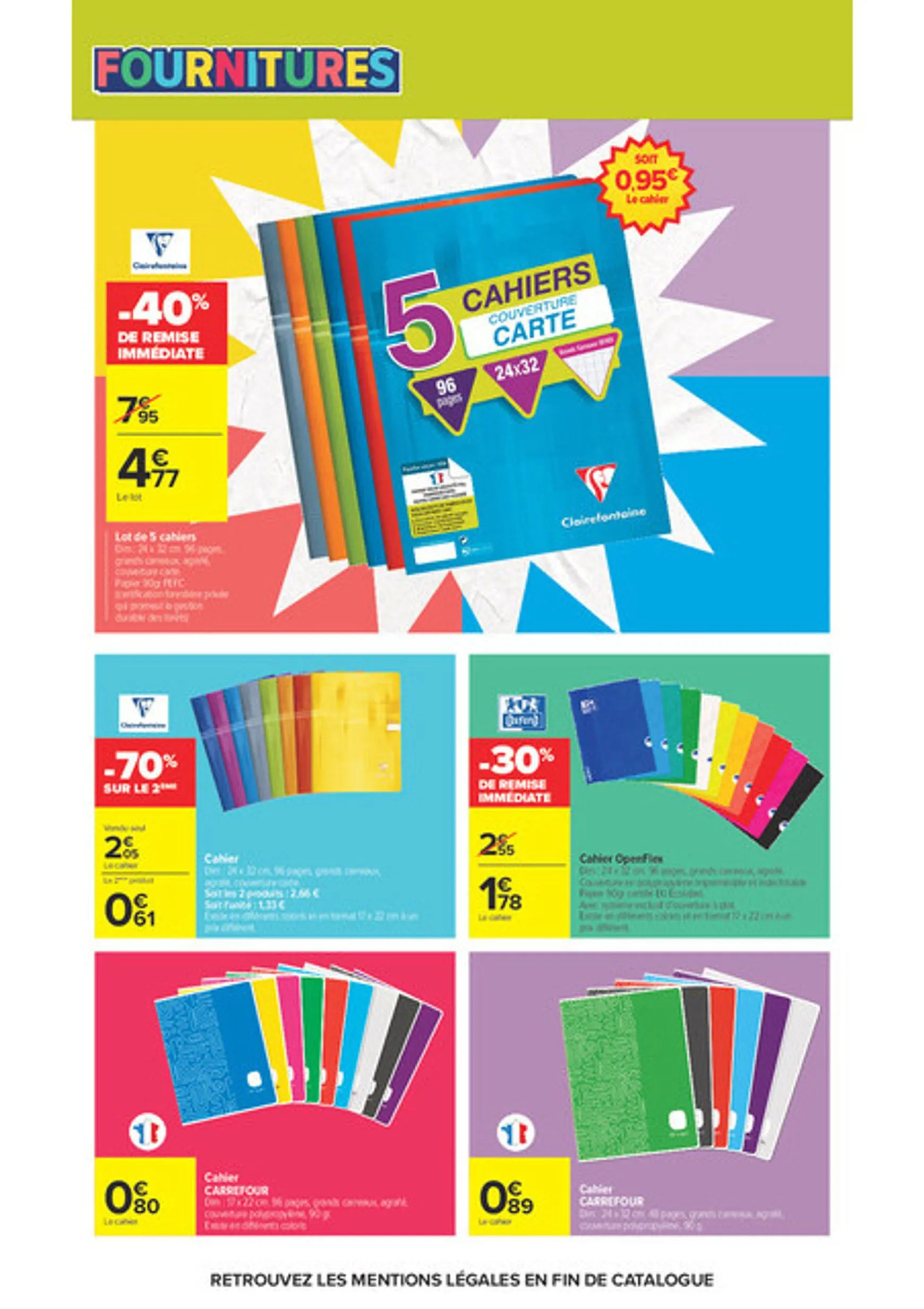 Current Carrefour Market - Rentrée des Classes leaflet valid from du mardi 11/08/2026 to du dimanche 30/08/2026 du 11 août au 30 août 2026 - Catalogue page 14