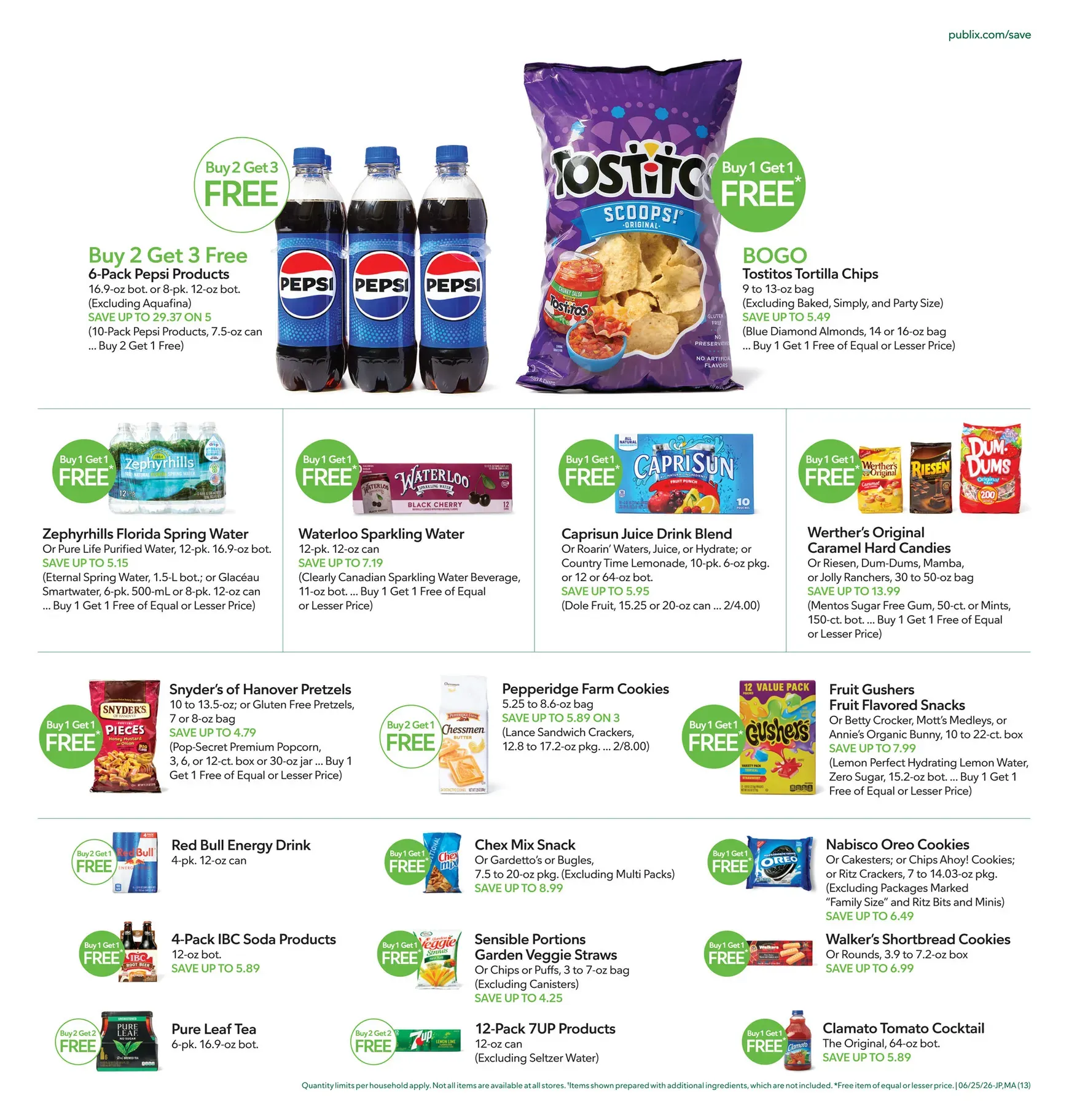 Weekly ad Current Publix leaflet valid from Thursday 06/25/2026 to Wednesday 07/01/2026 from June 25 to July 1 2026 - Page 13