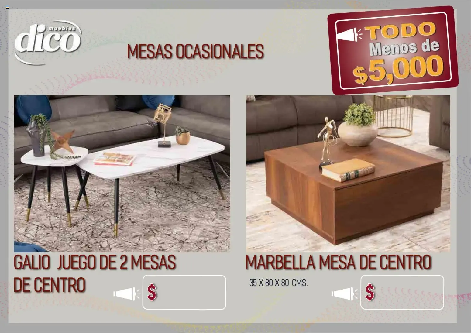 Catálogo de Muebles Dico - Todo Menos de $5,000 9 de abril al 31 de diciembre 2026 - Pagina 40