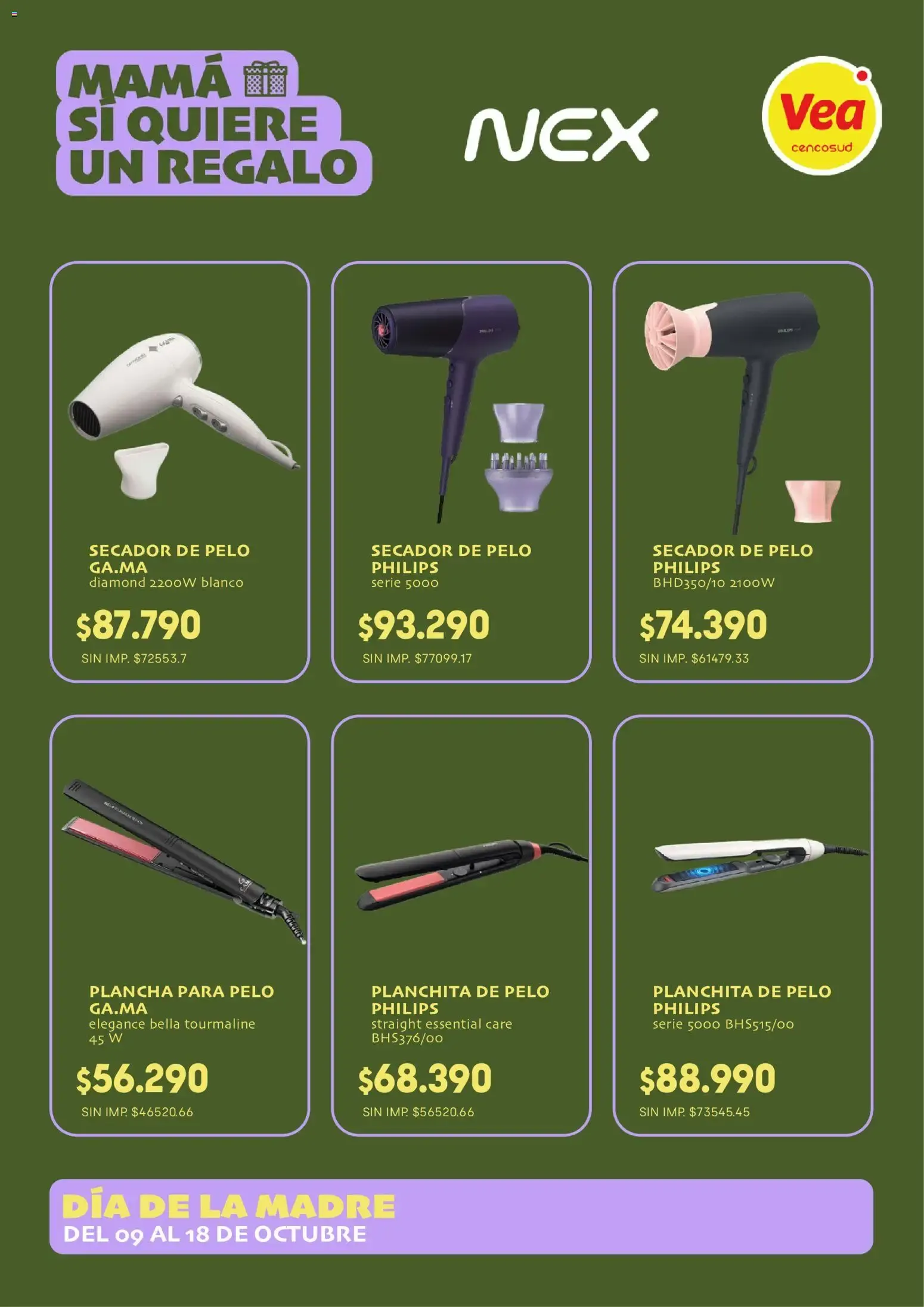 Ofertas de Vea - Folleto nacional día de la madre del 09/10/2026 - 18/10/2026 9 de octubre al 18 de octubre 2026 - Página 6 del catálogo