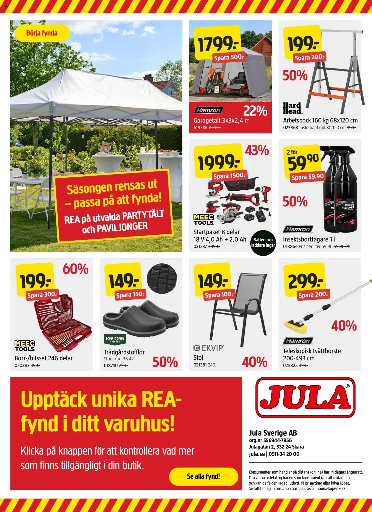 Jula erbjudanden från 20/08/2026 - 02/09/2026 > Reklamblad nuvarande rabatter från 20 augusti till 2 september 2026 - Reklamblad sidor 20