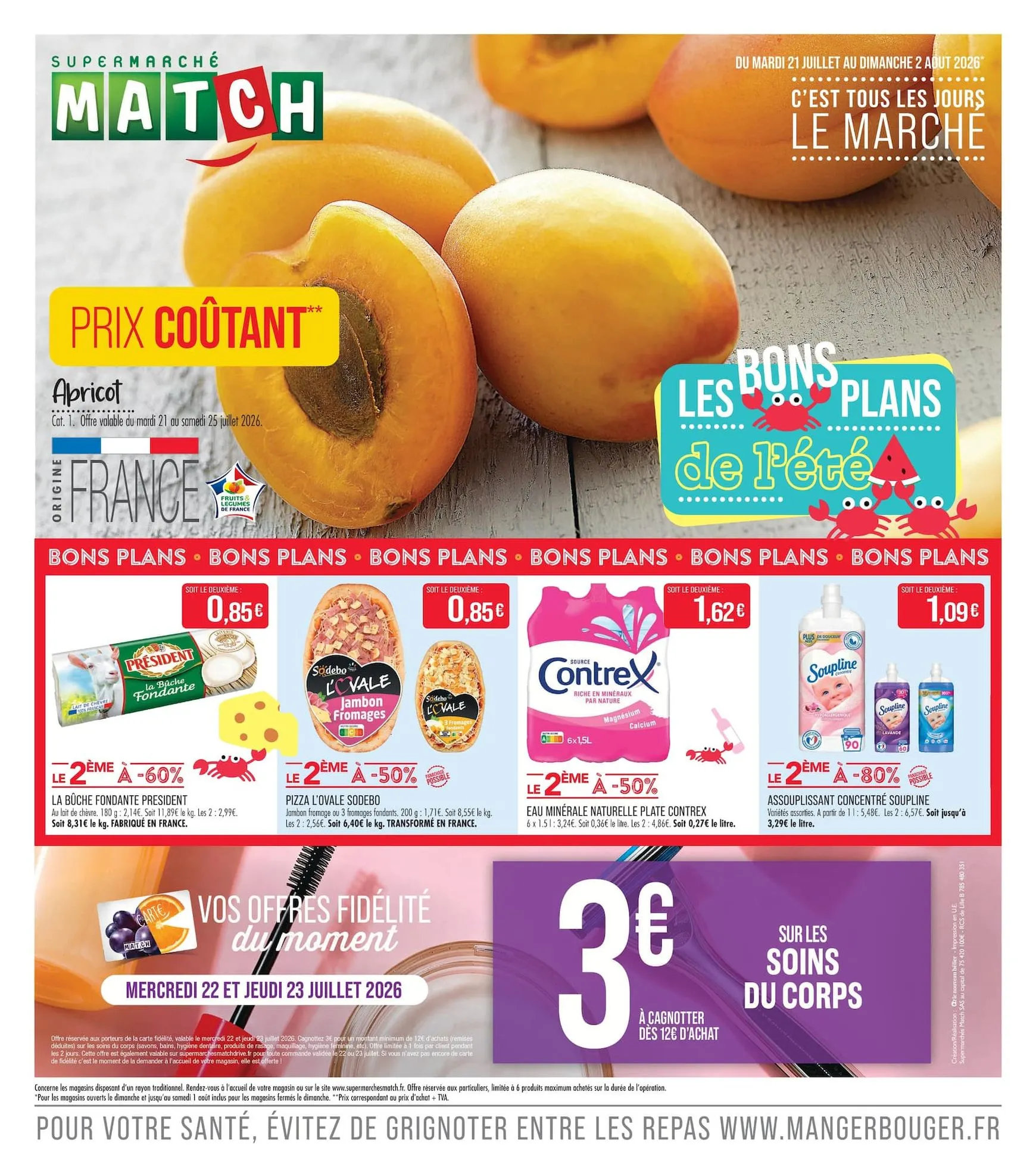 Supermarché Match - Prix Coûtant y Les Bons Plans de l'été