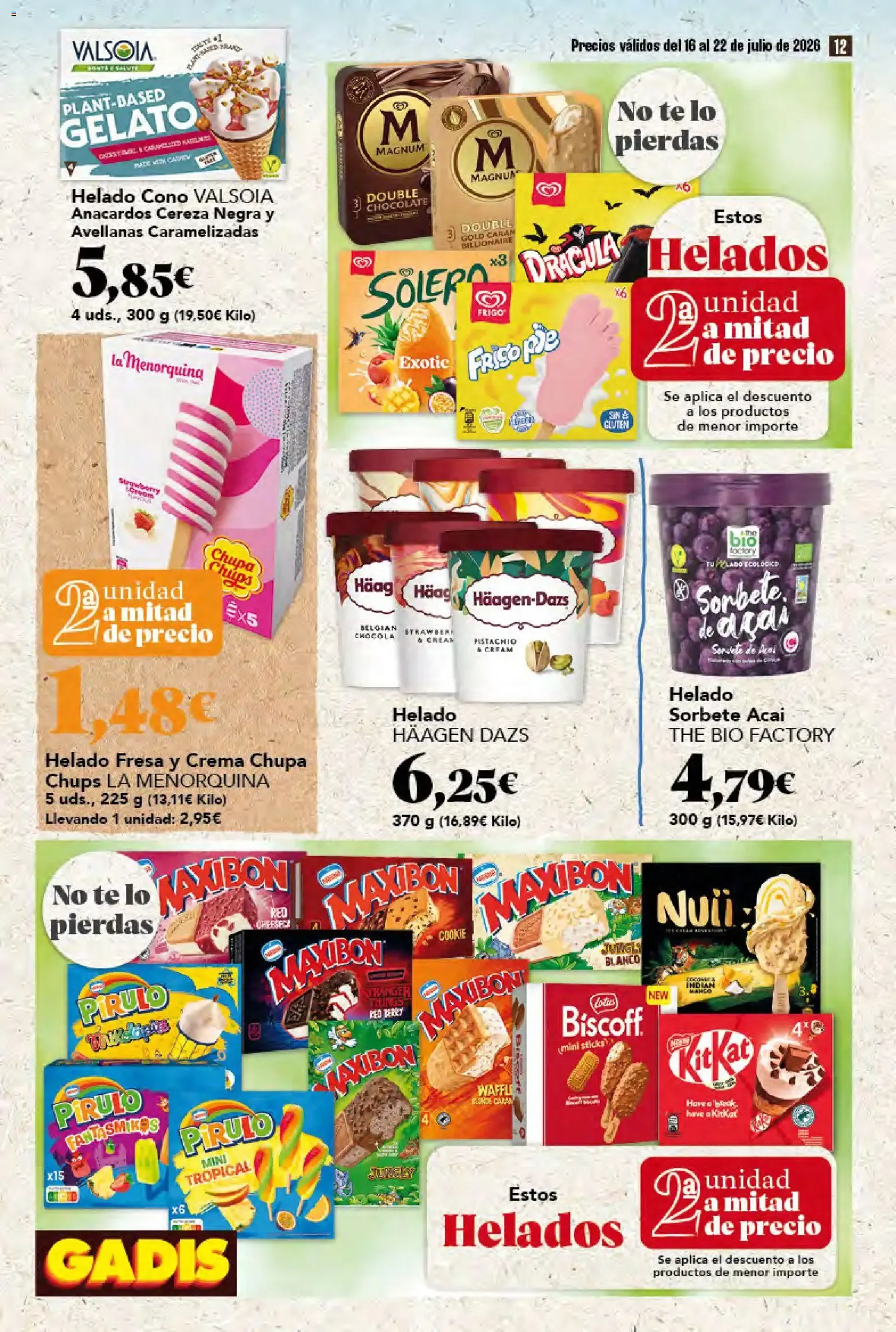 Catálogo de Gadis folleto 16/07/2026 - 22/07/2026 16 de julio al 22 de julio 2026 - Página 12