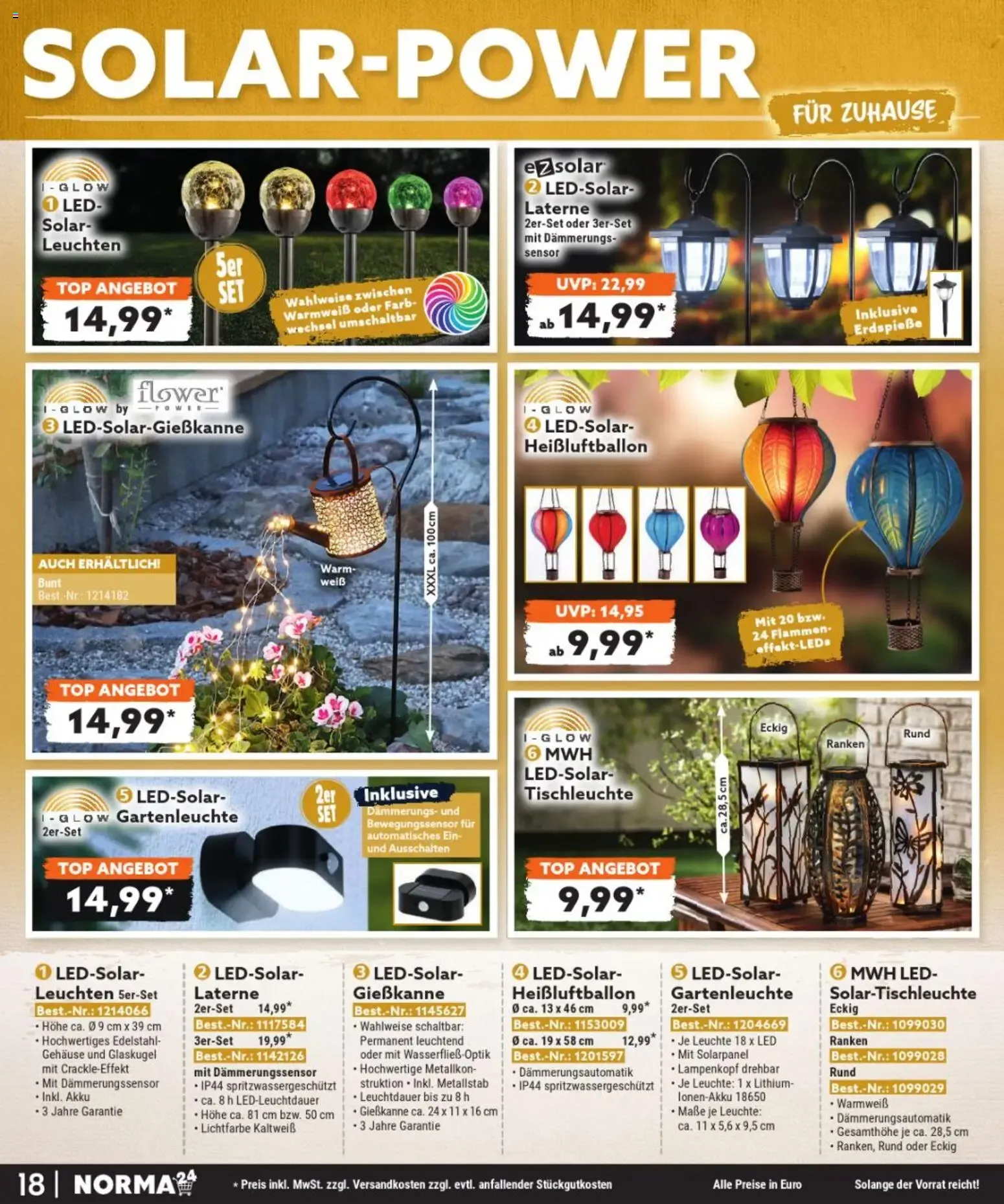 Norma Bestellmagazin September 2026 (ab 01.09.2026) zum blättern » Angebote von 1. September bis 30. September 2026 - Prospekt seite 18