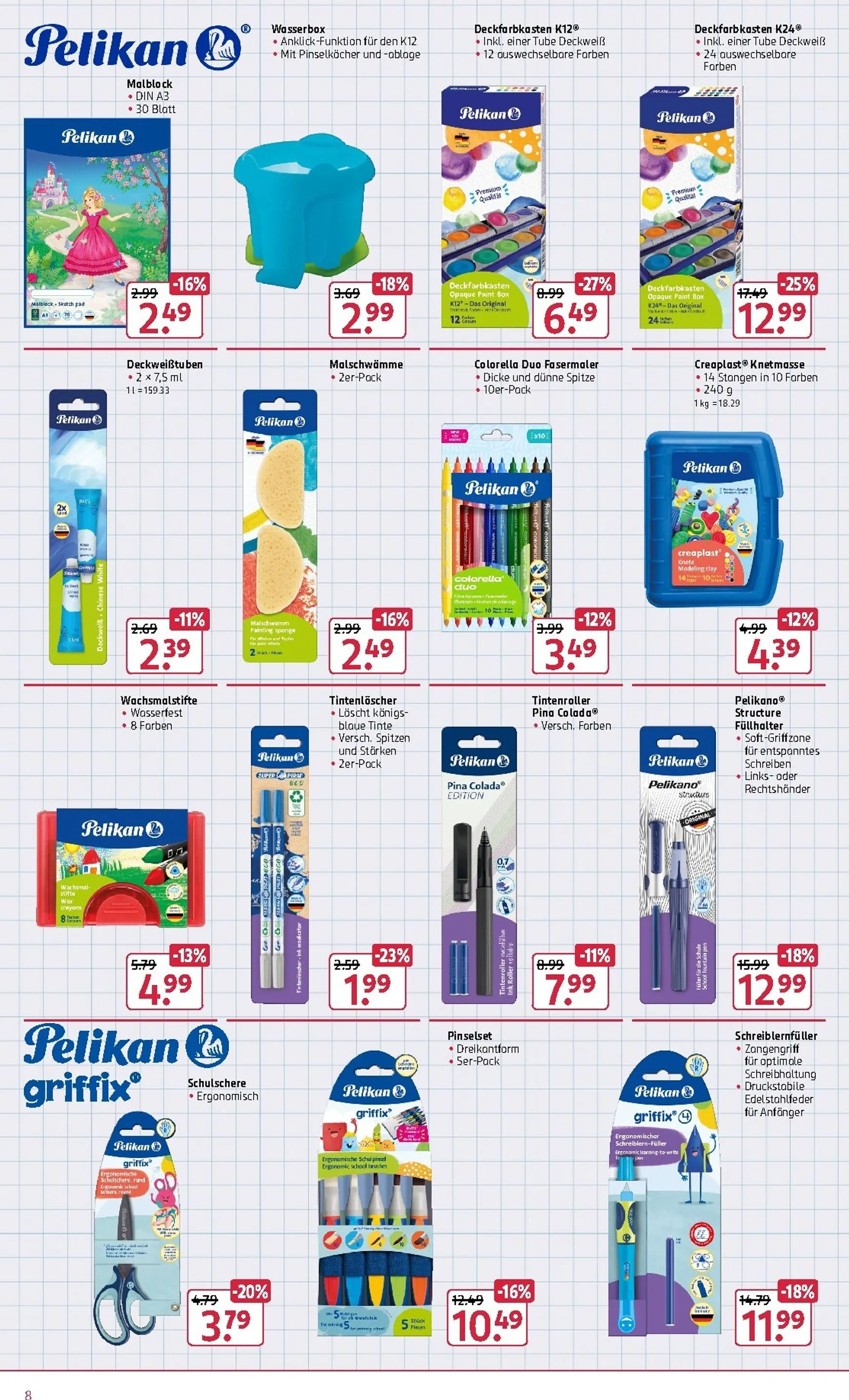 ROSSMANN - Schul-aktion und Spielwaren Angebote von 29. Juni bis 25. August 2026 - Prospekt seite 8