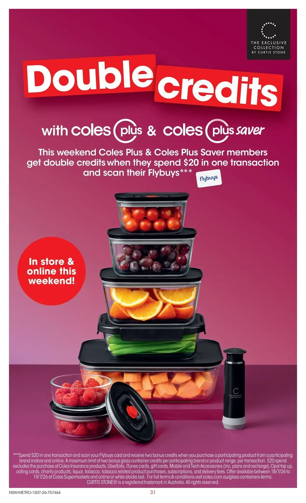 Coles catalogue valid from 15/07/2026 > Online Australia - Catalogue valid from 15 July to 21 July 2026 - page 31