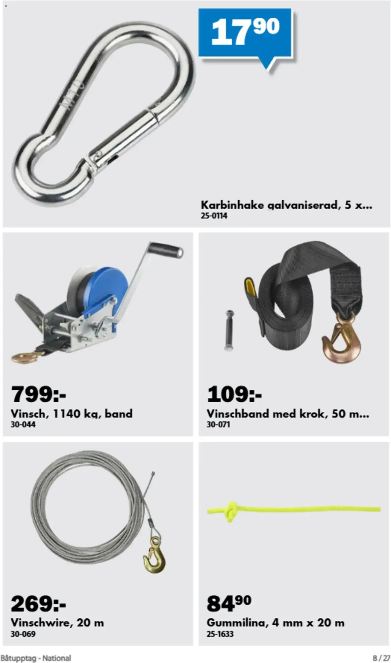 Biltema erbjudanden Båtupptag från 01/09/2026 - 30/09/2026 > Reklamblad nuvarande rabatter från 1 september till 30 september 2026 - Reklamblad sidor 4