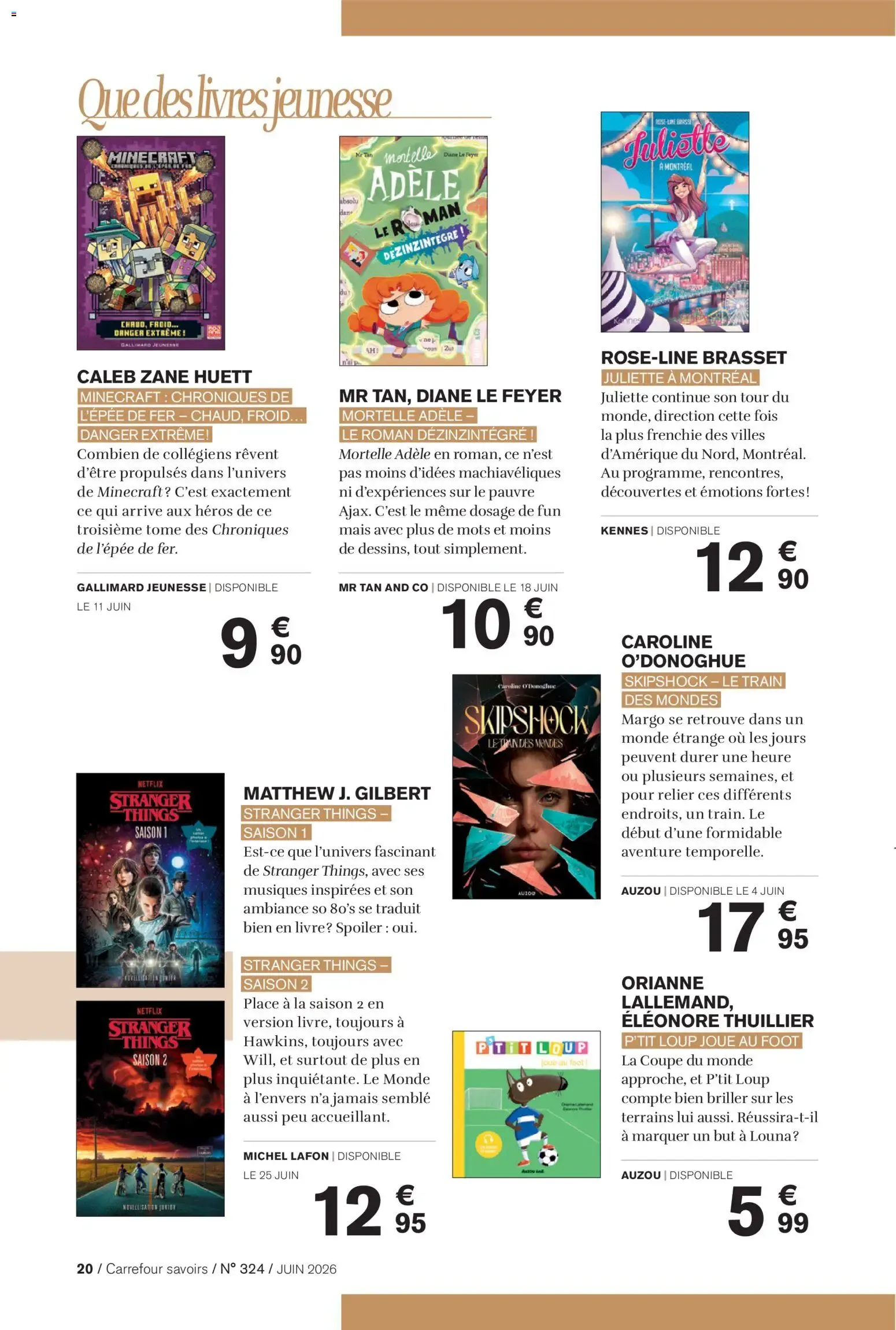 Carrefour Savoirs - Final Fantasy VII Rebirth - Livres, musique, jeux vidéo et films du 1 juin au 30 juin 2026 - Catalogue page 20