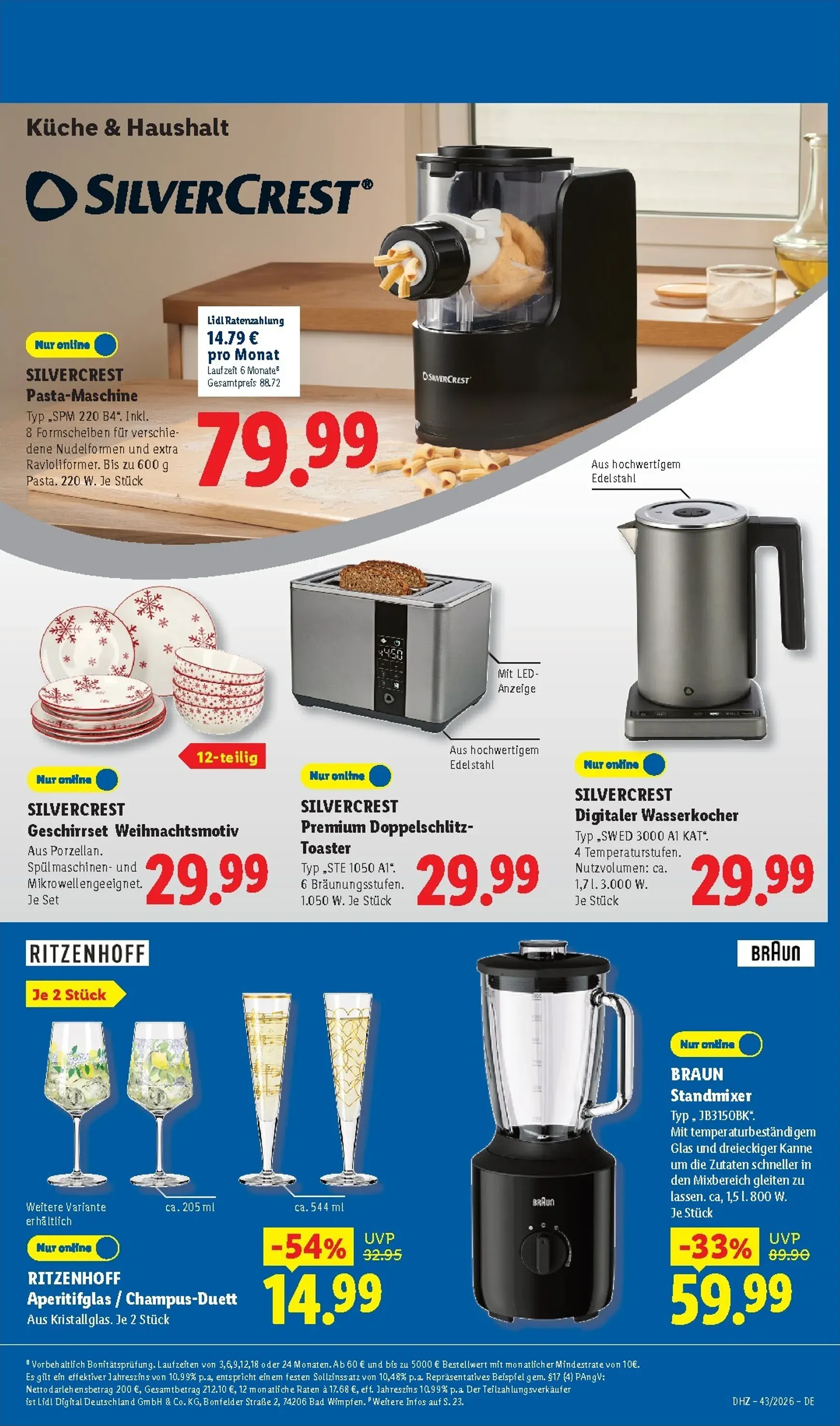 Lidl - Angebot der Woche Prospekt nächste Woche – von Montag 19.10.2026 bis Samstag 24.10.2026 von 19. Oktober bis 24. Oktober 2026 - Prospekt seite 17