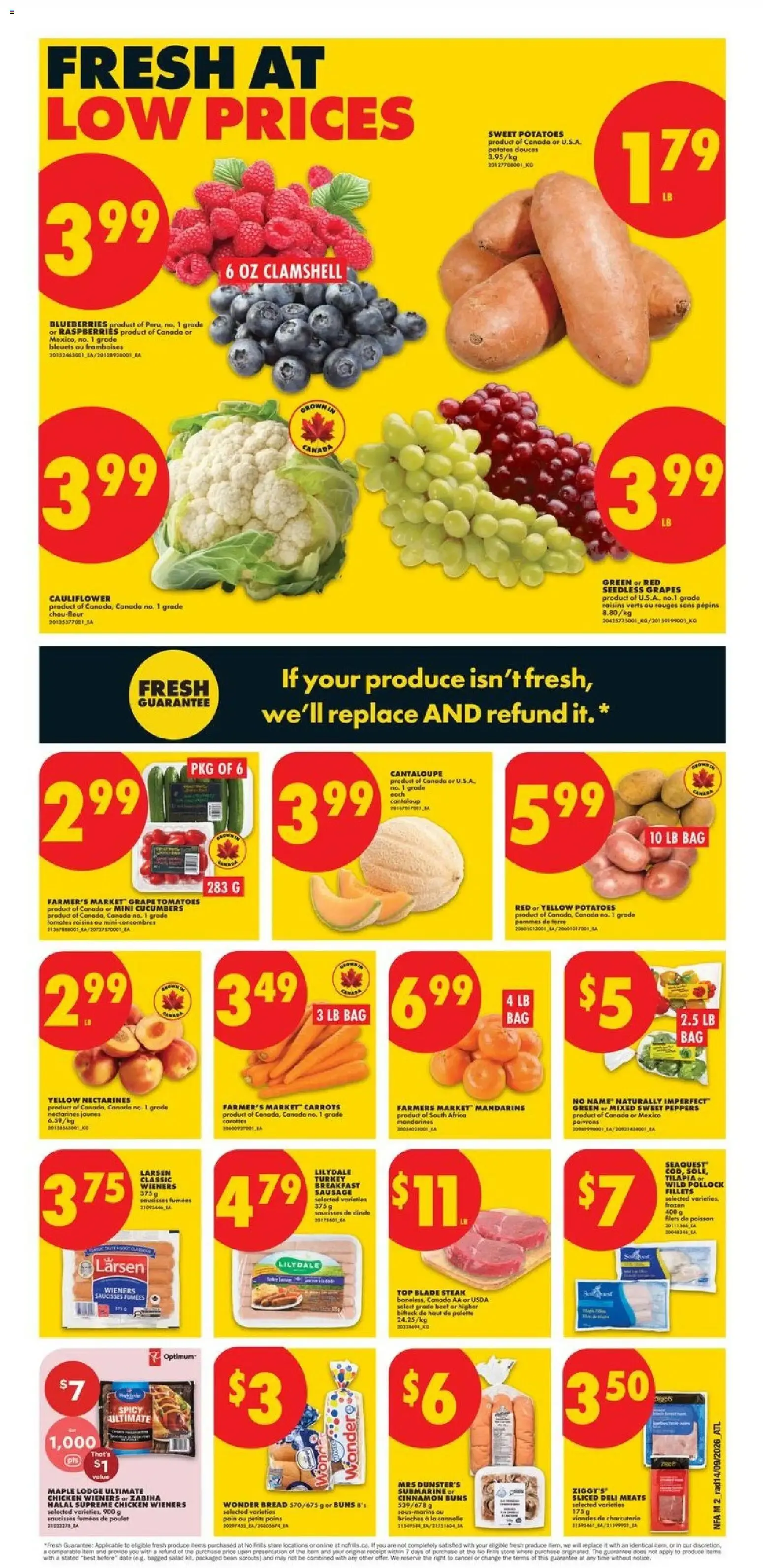 No Frills weekly flyer - NS from Sep 17, 2026 > weekly specials & deals from September 17 to September 23 2026 - flyer page 2