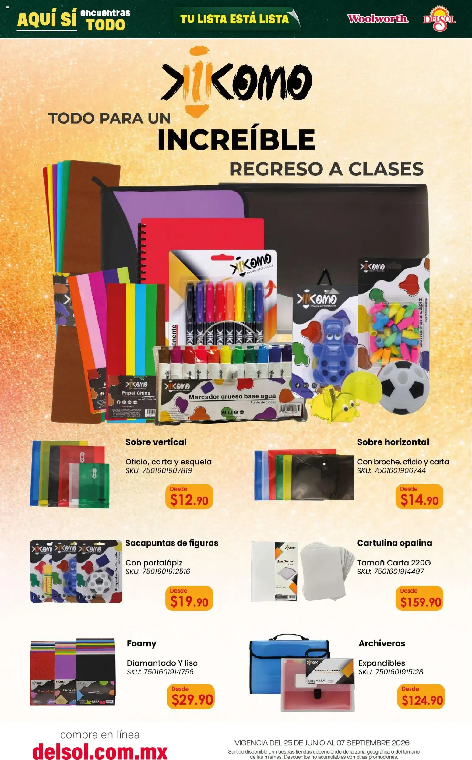 Catálogo de Del Sol y Woolworth catálogo Back To School (25/06/2026 - 07/09/2026) - catálogo en línea 25 de junio al 7 de septiembre 2026 - Pagina 7