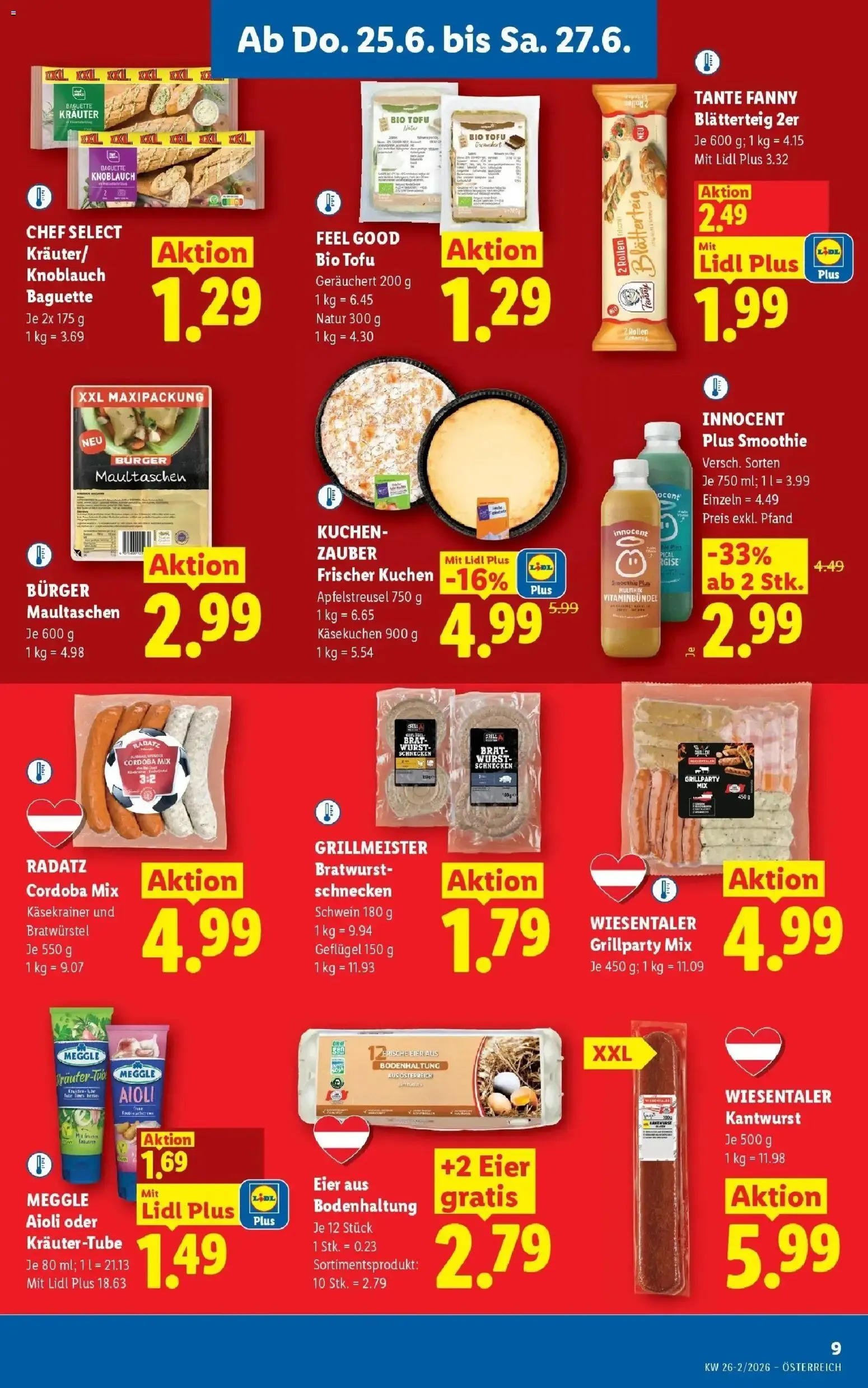 Lidl - Aktion von 25. Juni bis 27. Juni 2026 - Flugblätt seite 11