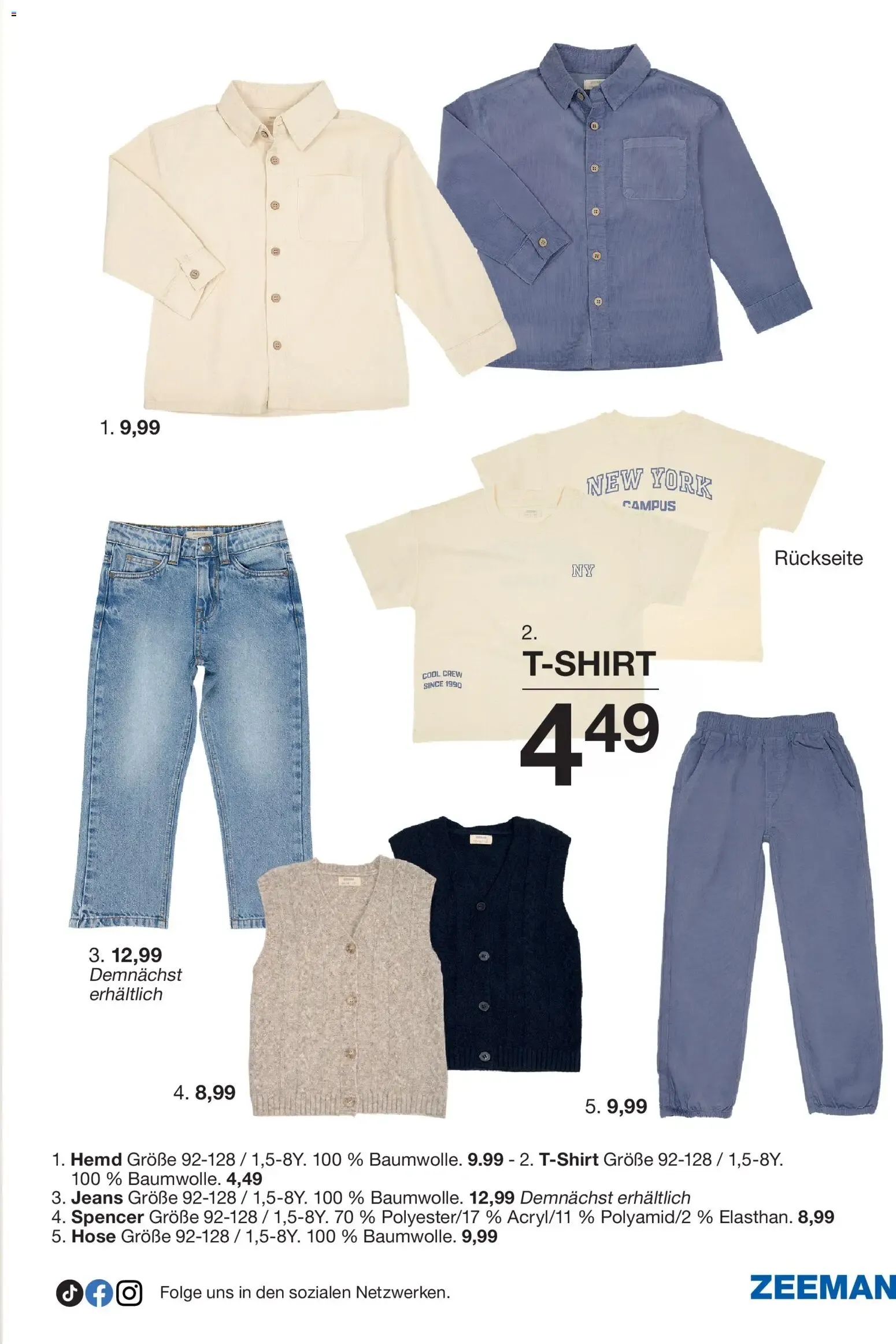 Zeeman Prospekt vom 08.08.2026 – Angebote online von 8. August bis 21. August 2026 - Prospekt seite 7