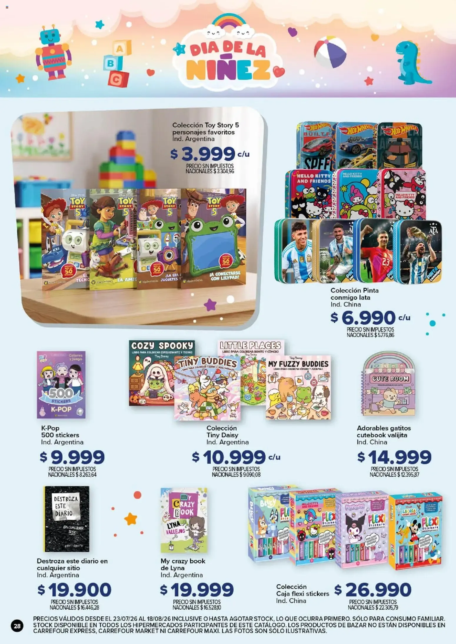Ofertas de Carrefour - Dia de la Niñez || del 23/07/2026 - 19/08/2026 || Promociones 23 de julio al 18 de agosto 2026 - Página 28 del catálogo