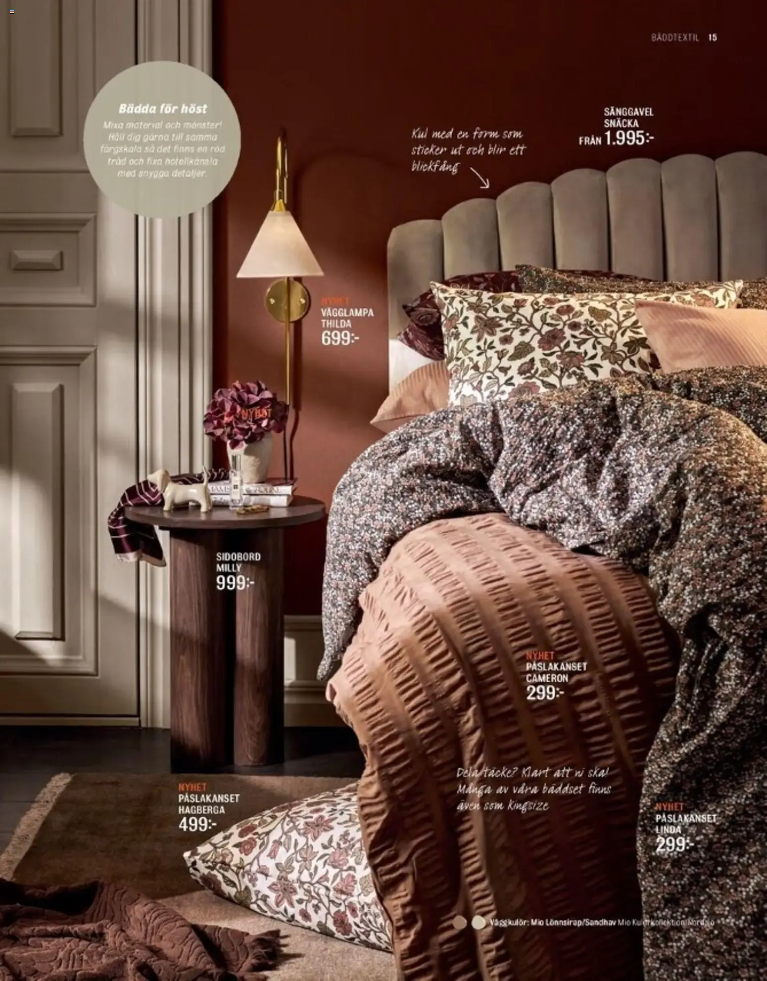 Mio Höst & Vinter 2026 från 13 augusti till 31 december 2026 - Reklamblad sidor 15