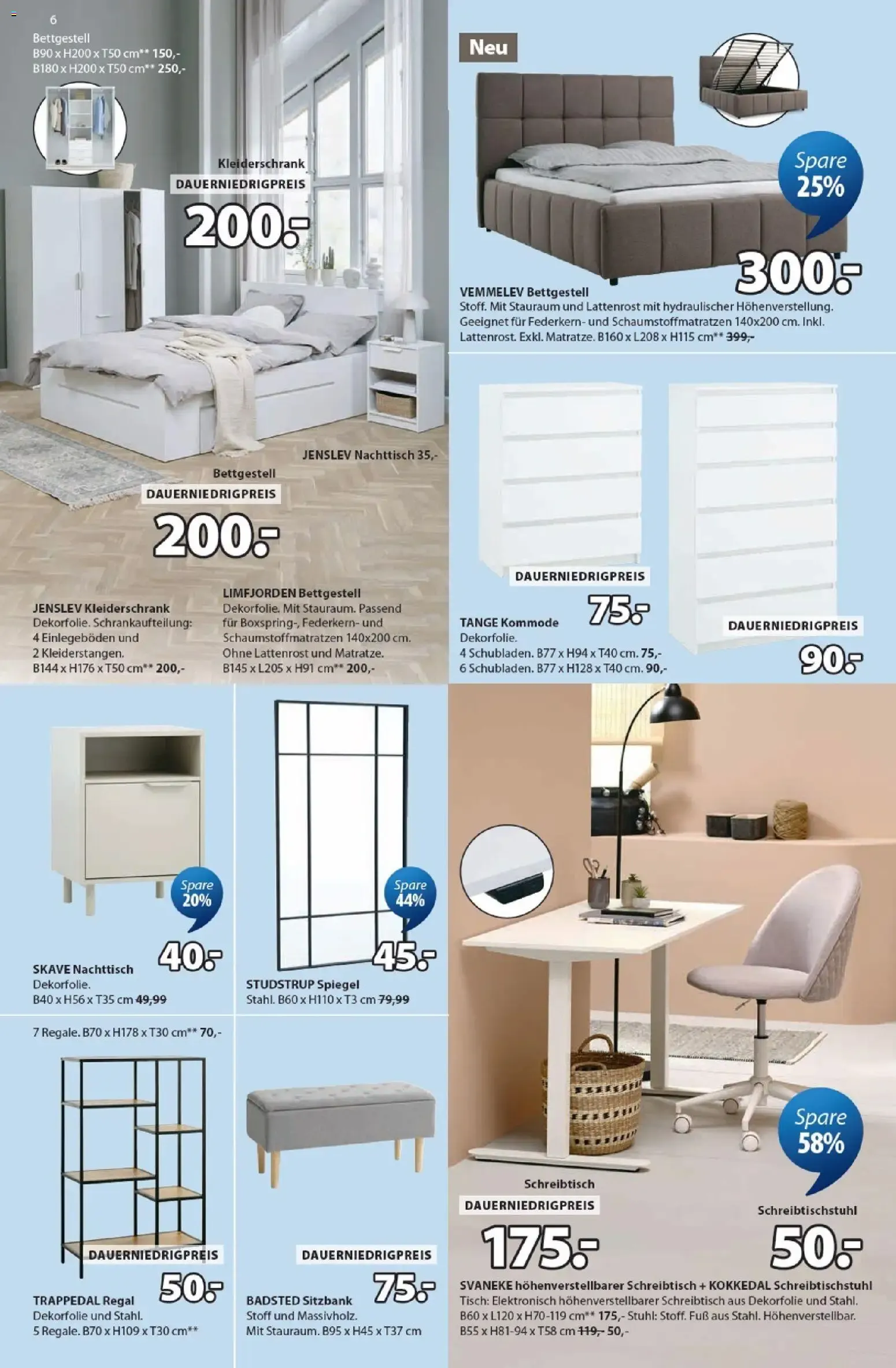 JYSK - Scandinavian Sleeping & Living: Ahorra hasta un 60% von 18. September bis 17. Oktober 2026 - Prospekt seite 6