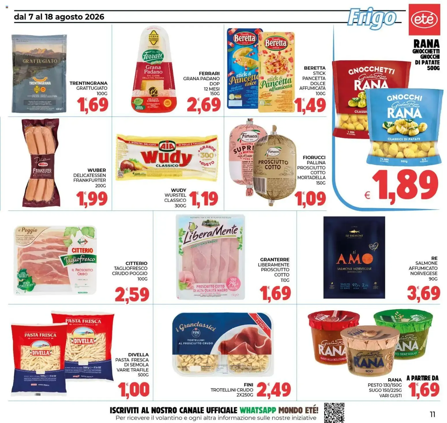 Eté volantino dal 07/08/2026 - online Offerte da 7 agosto a 18 agosto di 2026 - Pagina del volantino 11