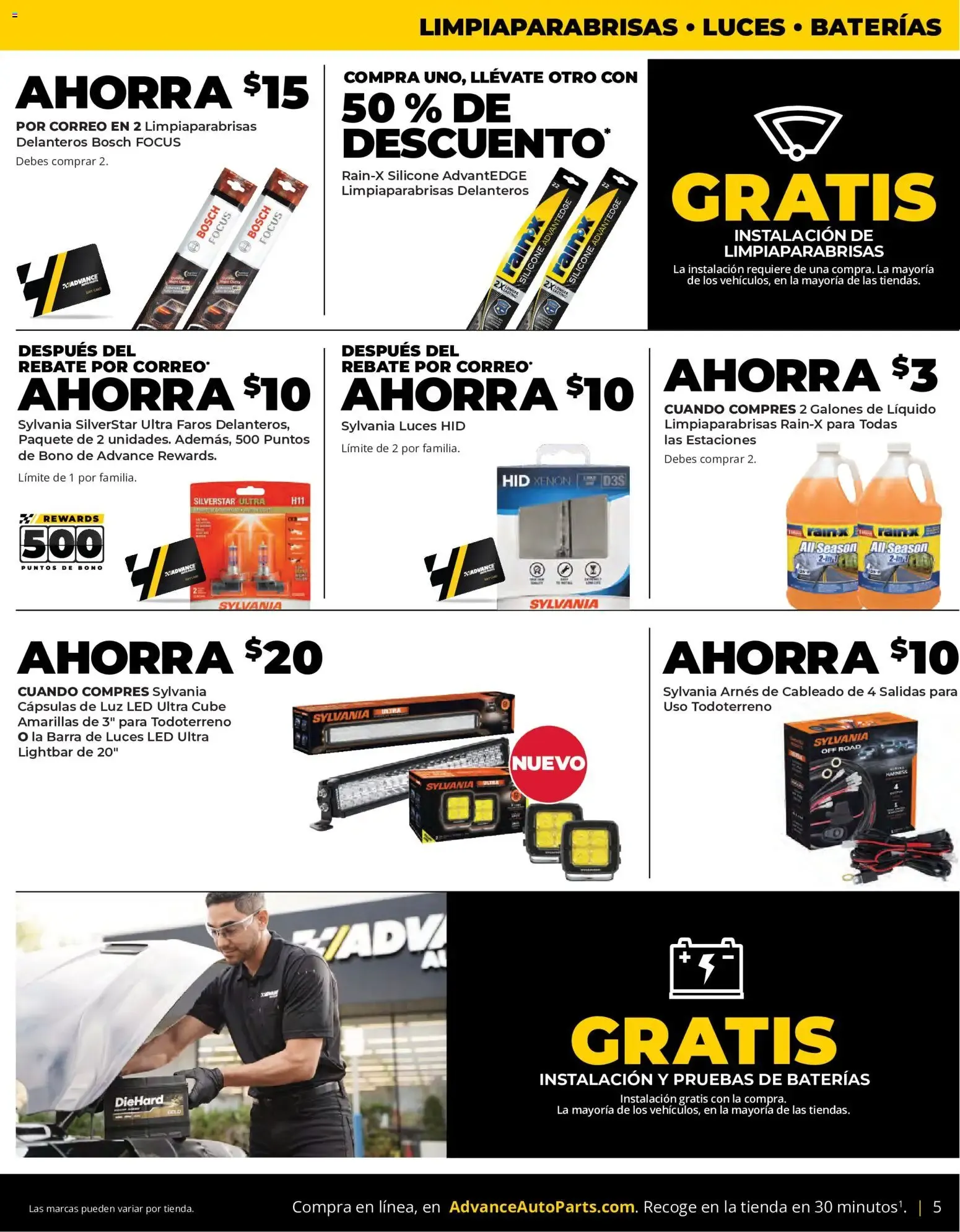 Weekly ad Advance Auto Parts Weekly Ad from 09/13/2026 - Flyer from September 13 to October 10 2026 - Page 5