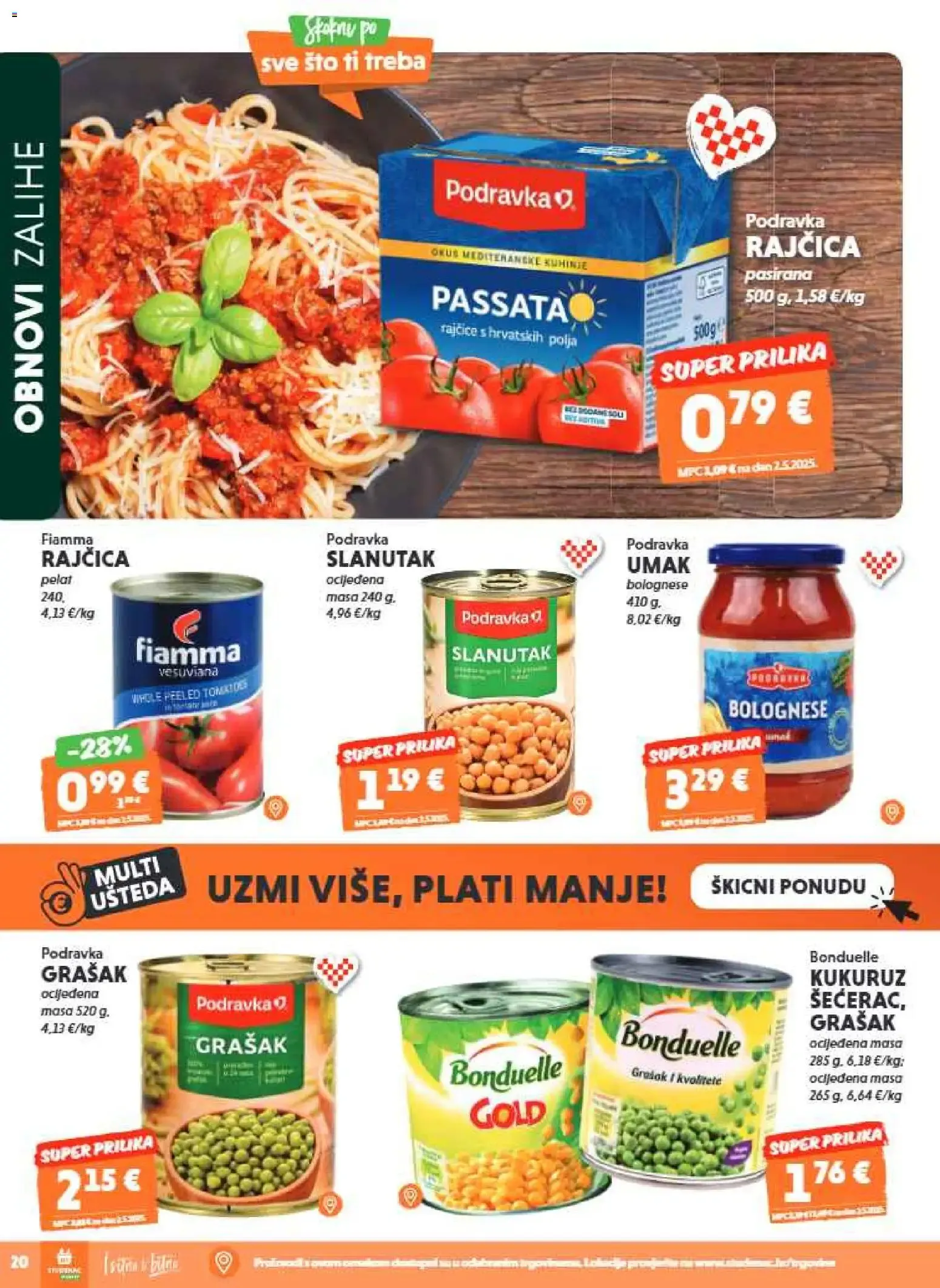 Katalog Studenac Market: Tjedna Akcija od 29. srpnja do 11. kolovoza 2026. - Pregled Stranica 20