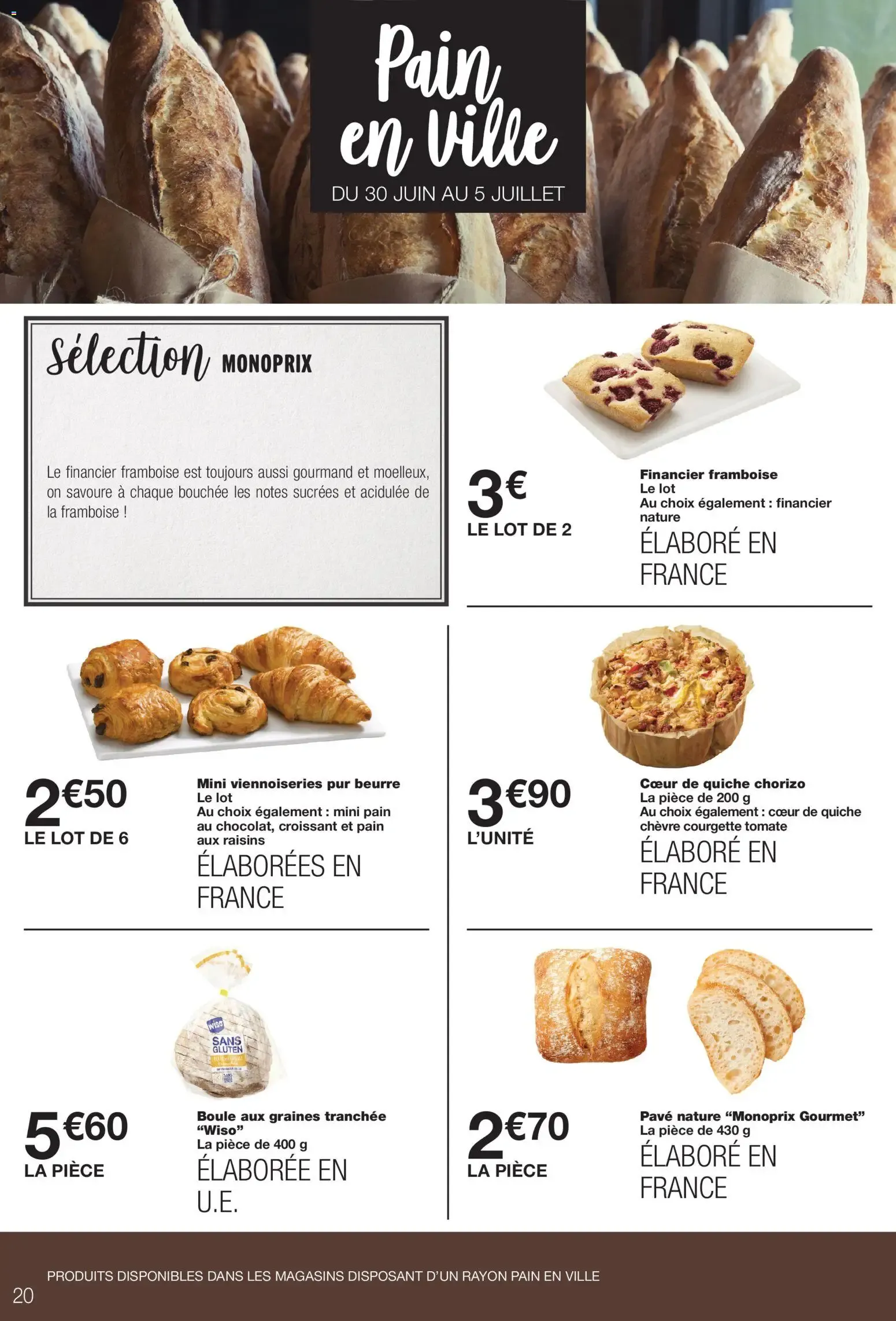Monoprix du 30 juin au 12 juillet 2026 - Catalogue page 20