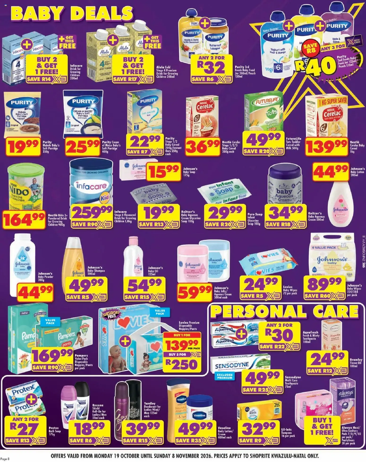 Shoprite Specials (19/10/2026 - 08/11/2026) → Online Catalogue from 19 October to 8 November 2026 - Catalogue Page 8