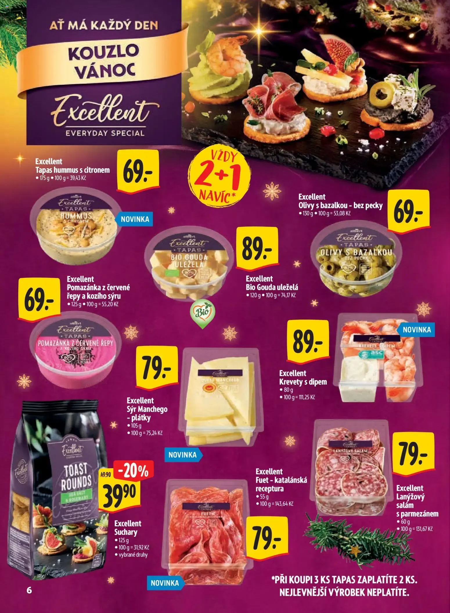 Albert leták - Hypermarket Kouzlo Vánoc od 29.10.2026 - Akční leták - 29. října 17. listopadu 2026 - Page 6