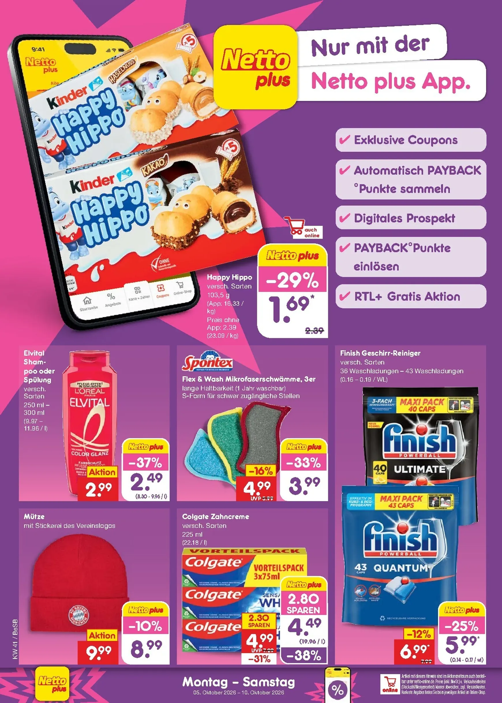 Netto Marken Discount Prospekt – von Montag 05.10.2026 bis Samstag 10.10.2026 von 5. Oktober bis 10. Oktober 2026 - Prospekt seite 19