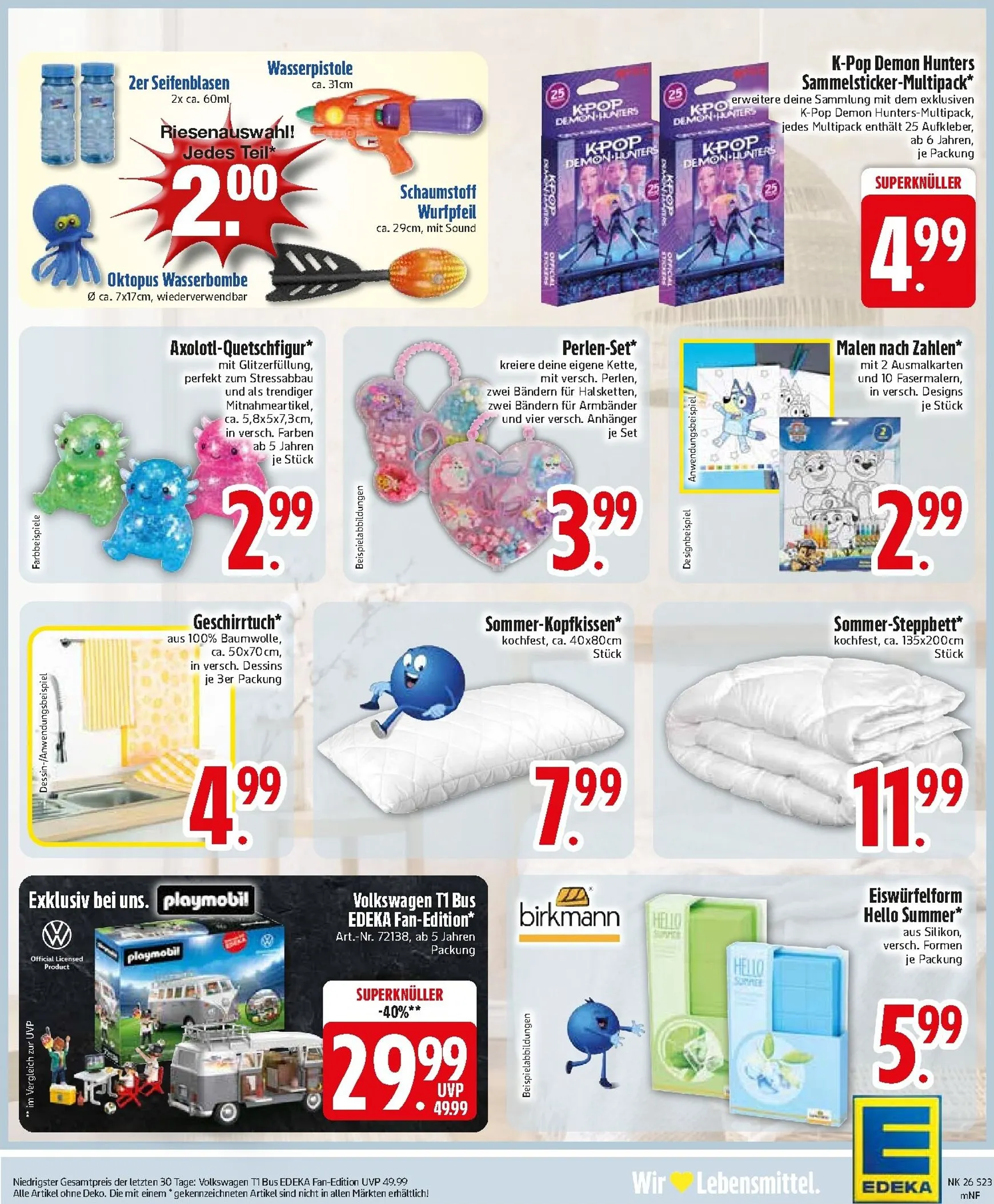 Edeka Prospekt – von Montag 22.06.2026 bis Samstag 27.06.2026 von 22. Juni bis 27. Juni 2026 - Prospekt seite 27