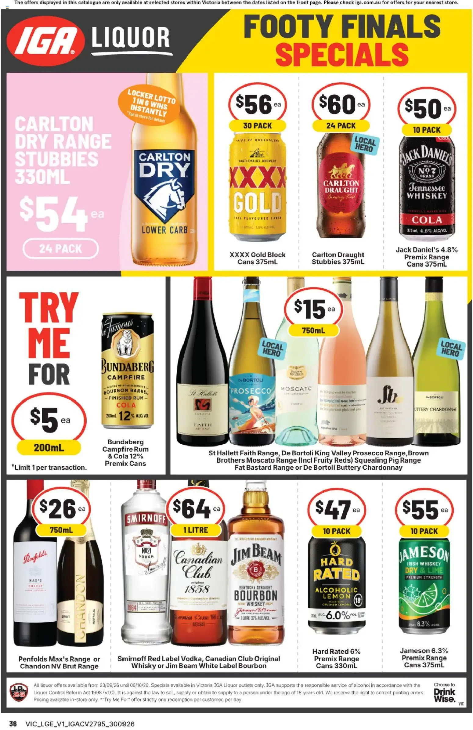 IGA FOOTY FINALS - Catalogue valid from 30 September to 6 October 2026 - page 31