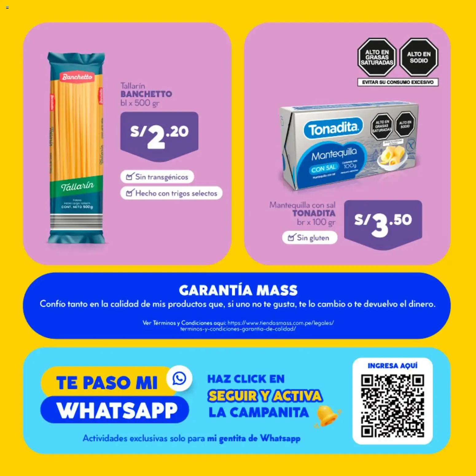 Catalogo de Mass: 18 productos que bajaron de precio este mes 15 de setiembre al 11 de octubre 2026 - Pag 6