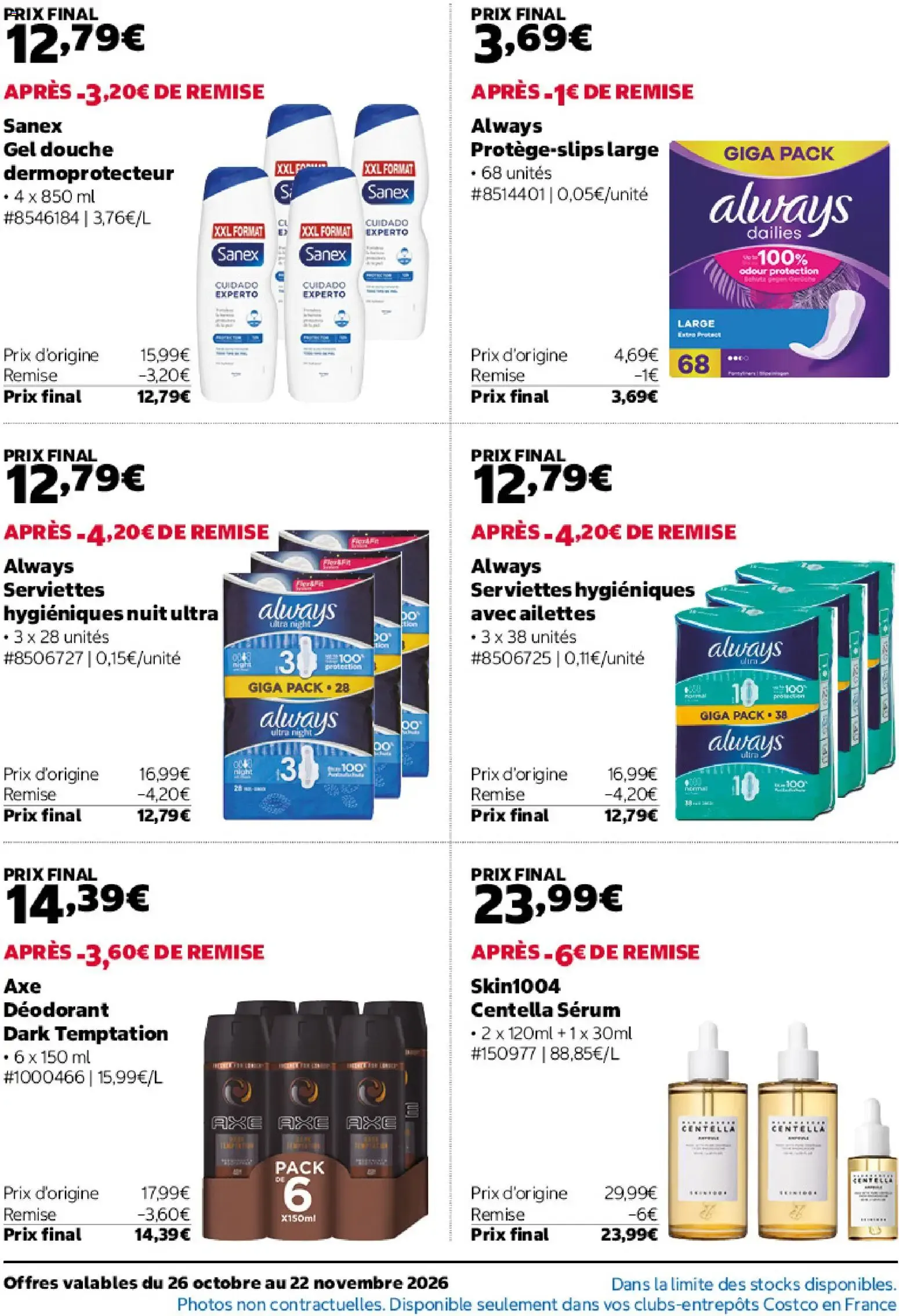 Costco catalogue à partir du 26/10/2026 - promo en ligne du 26 octobre au 22 novembre 2026 - Catalogue page 18