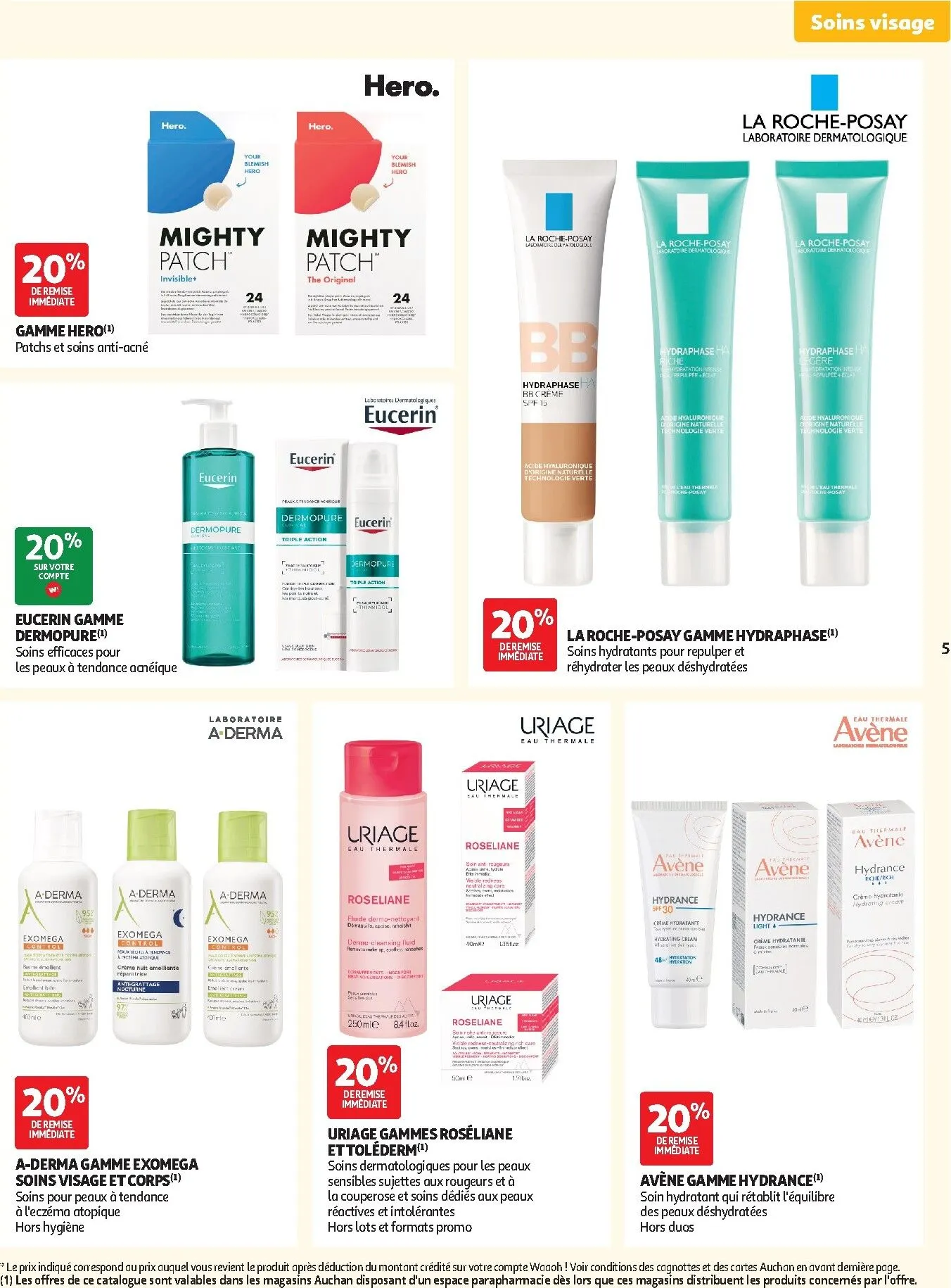 Current Auchan - Parapharmacie, beauté - Hypermarché leaflet valid from du mardi 29/09/2026 to du dimanche 25/10/2026 du 29 septembre au 25 octobre 2026 - Catalogue page 7