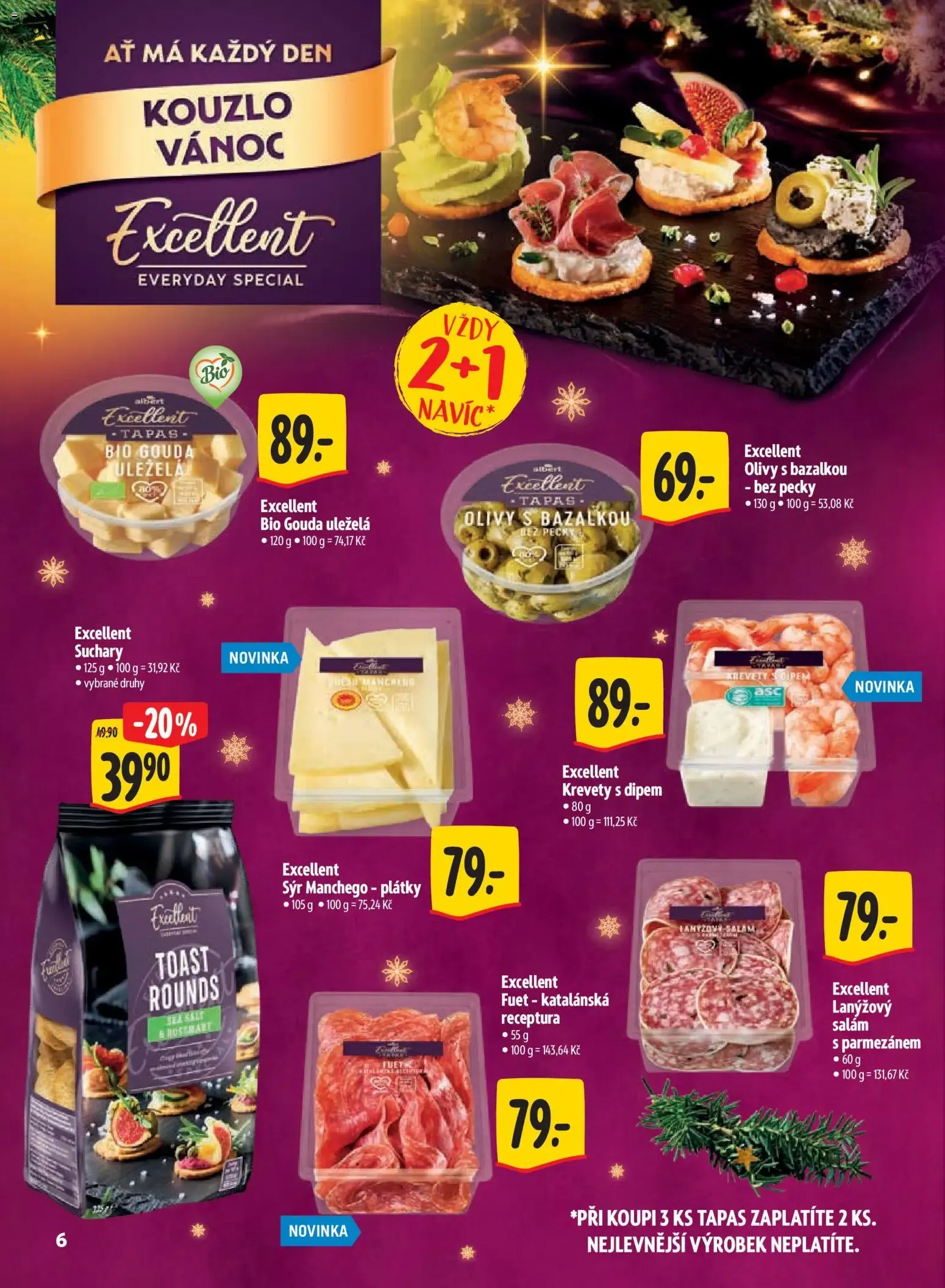 Albert leták - Supermarket Kouzlo Vánoc od 29.10.2026 - Akční leták - 29. října 17. listopadu 2026 - Page 6