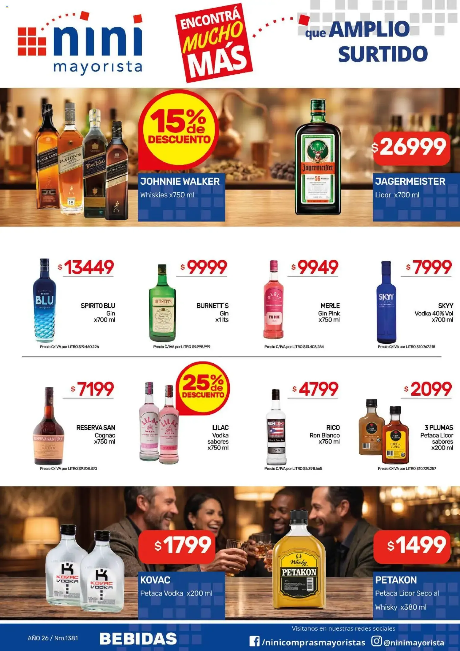Ofertas de NINI Mayorista catálogo del 12/10/2026 - 18/10/2026 12 de octubre al 18 de octubre 2026 - Página 24 del catálogo