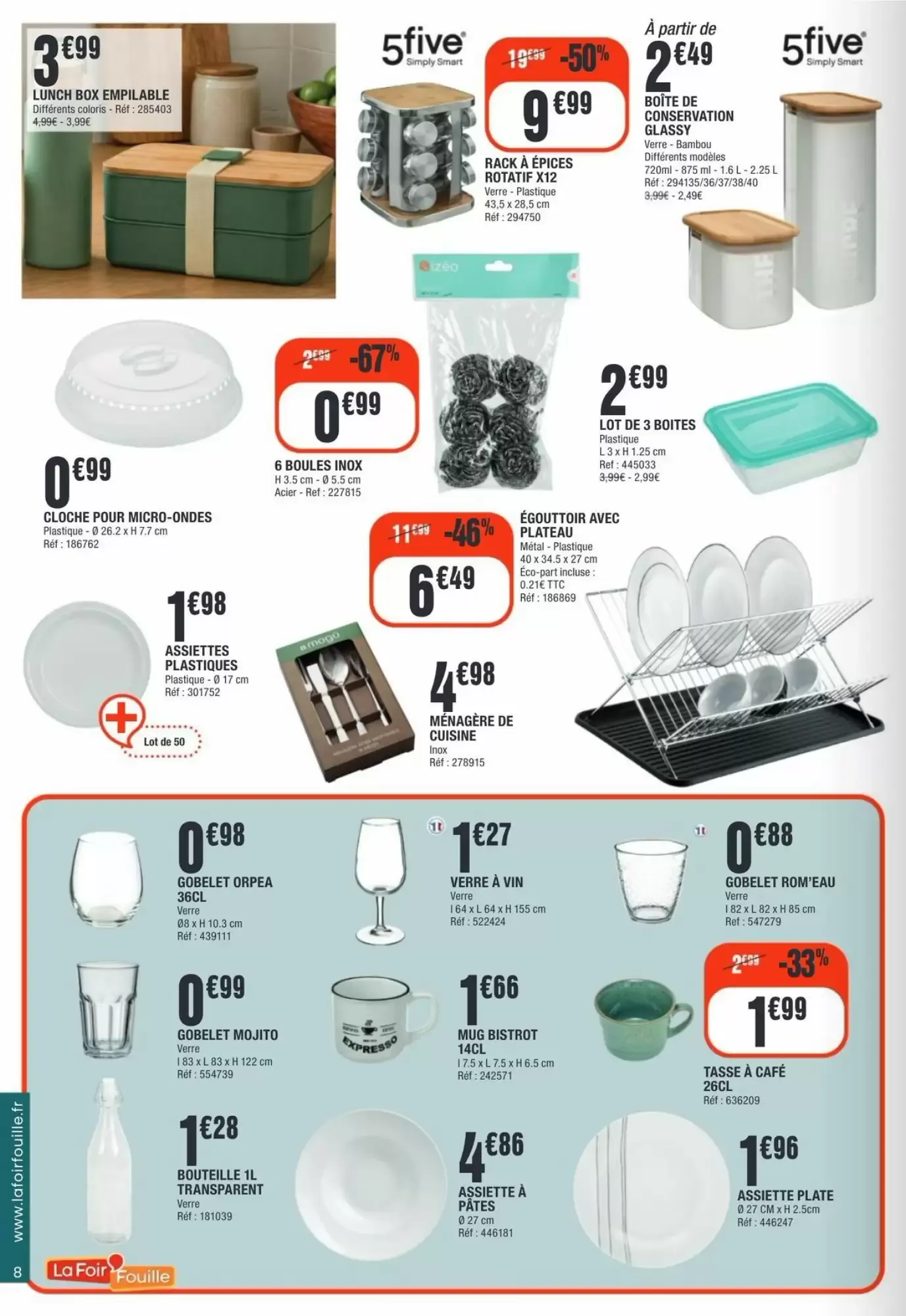 La Foir'Fouille - L'Essentiel de la Rentrée du 24 août au 30 août 2026 - Catalogue page 8
