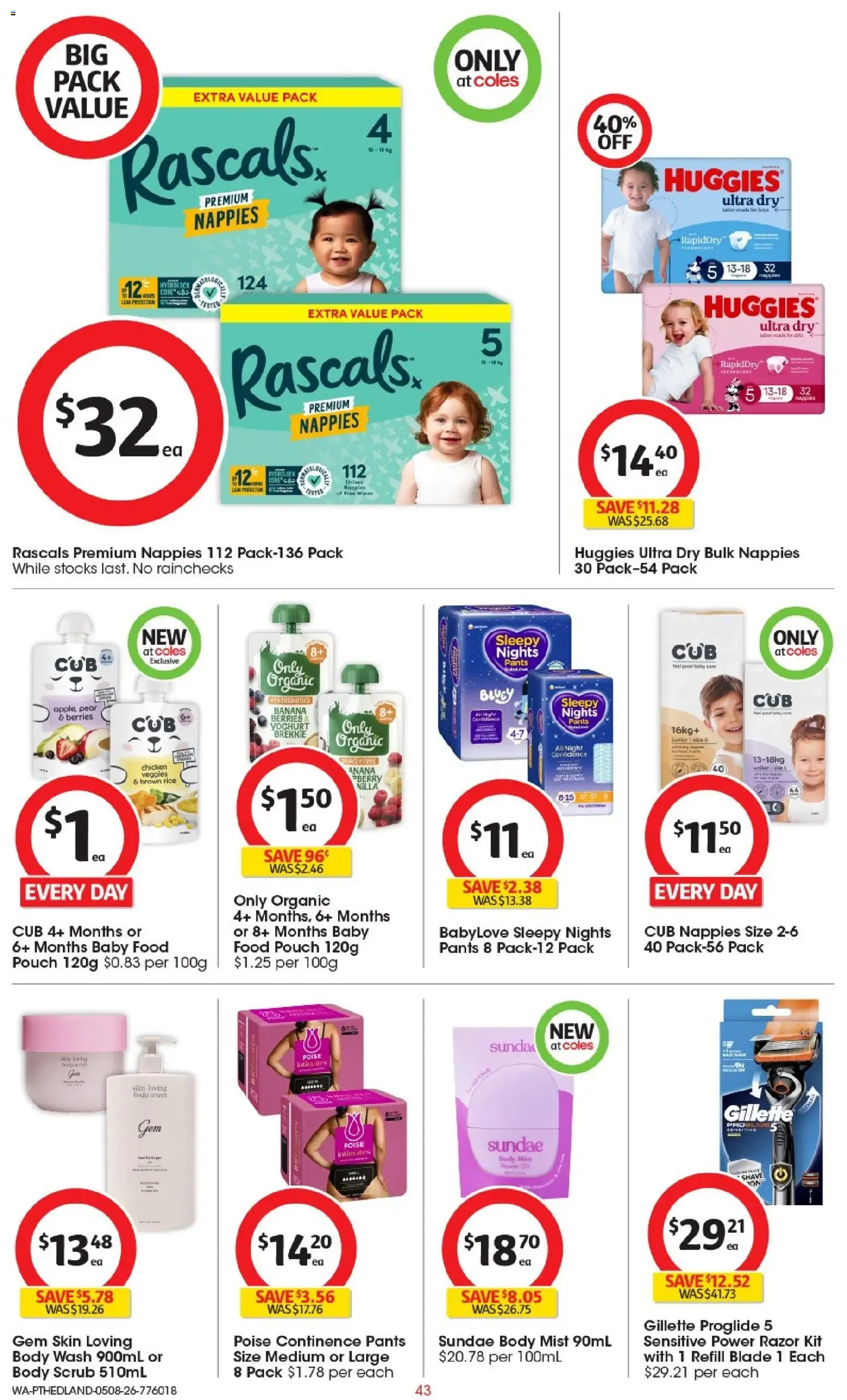 Coles catalogue valid from 05/08/2026 > Online Australia - Catalogue valid from 5 August to 11 August 2026 - page 43